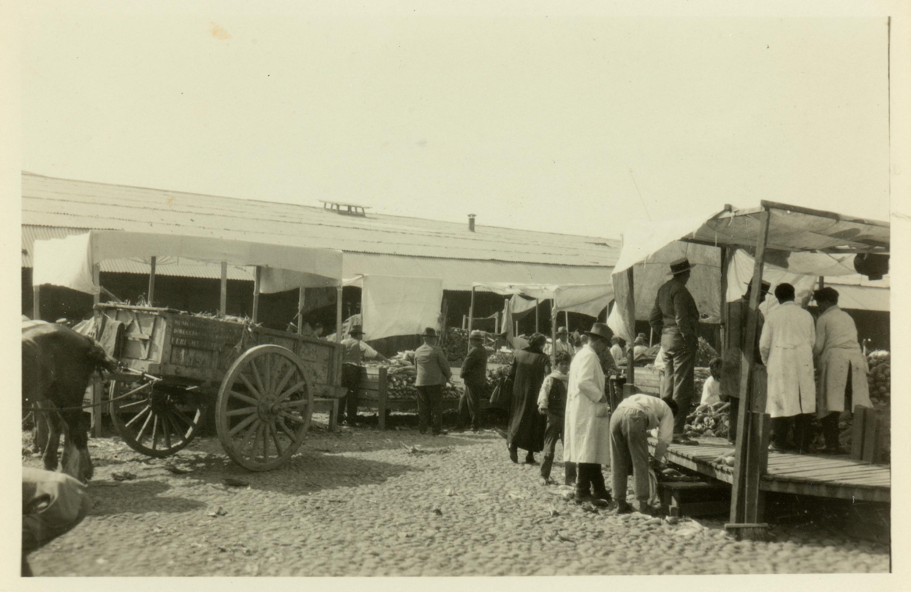 Mercado de Santiago, 1930