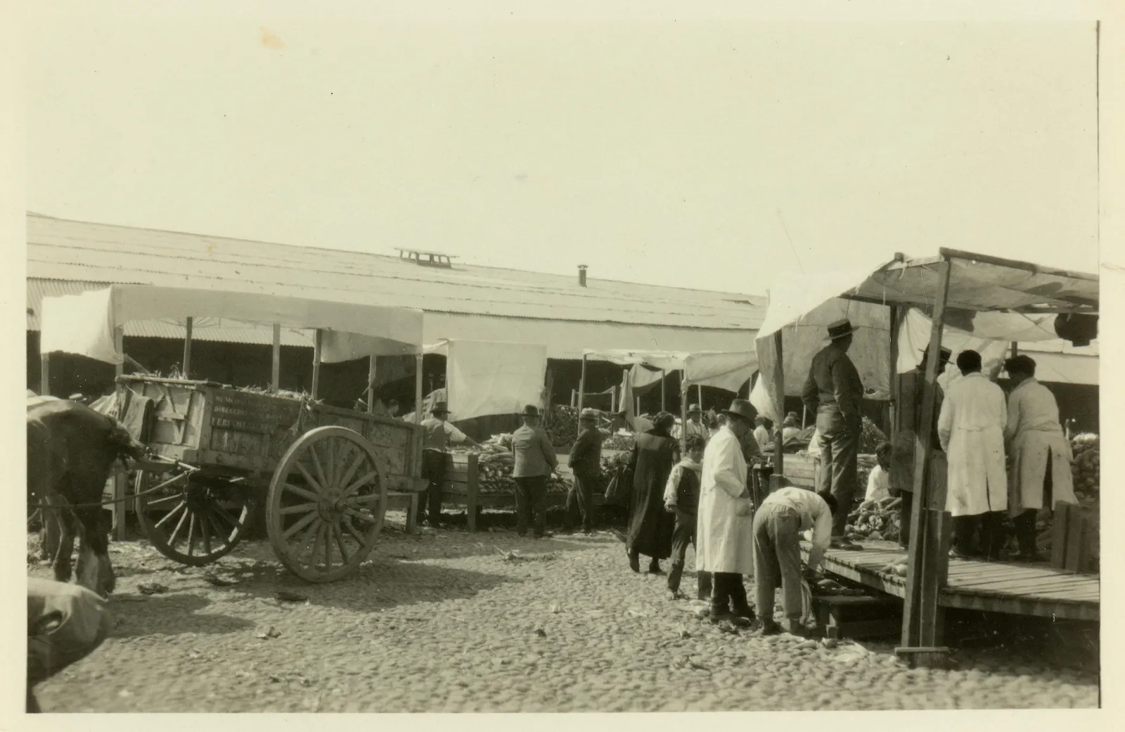 Mercado de Santiago, 1930