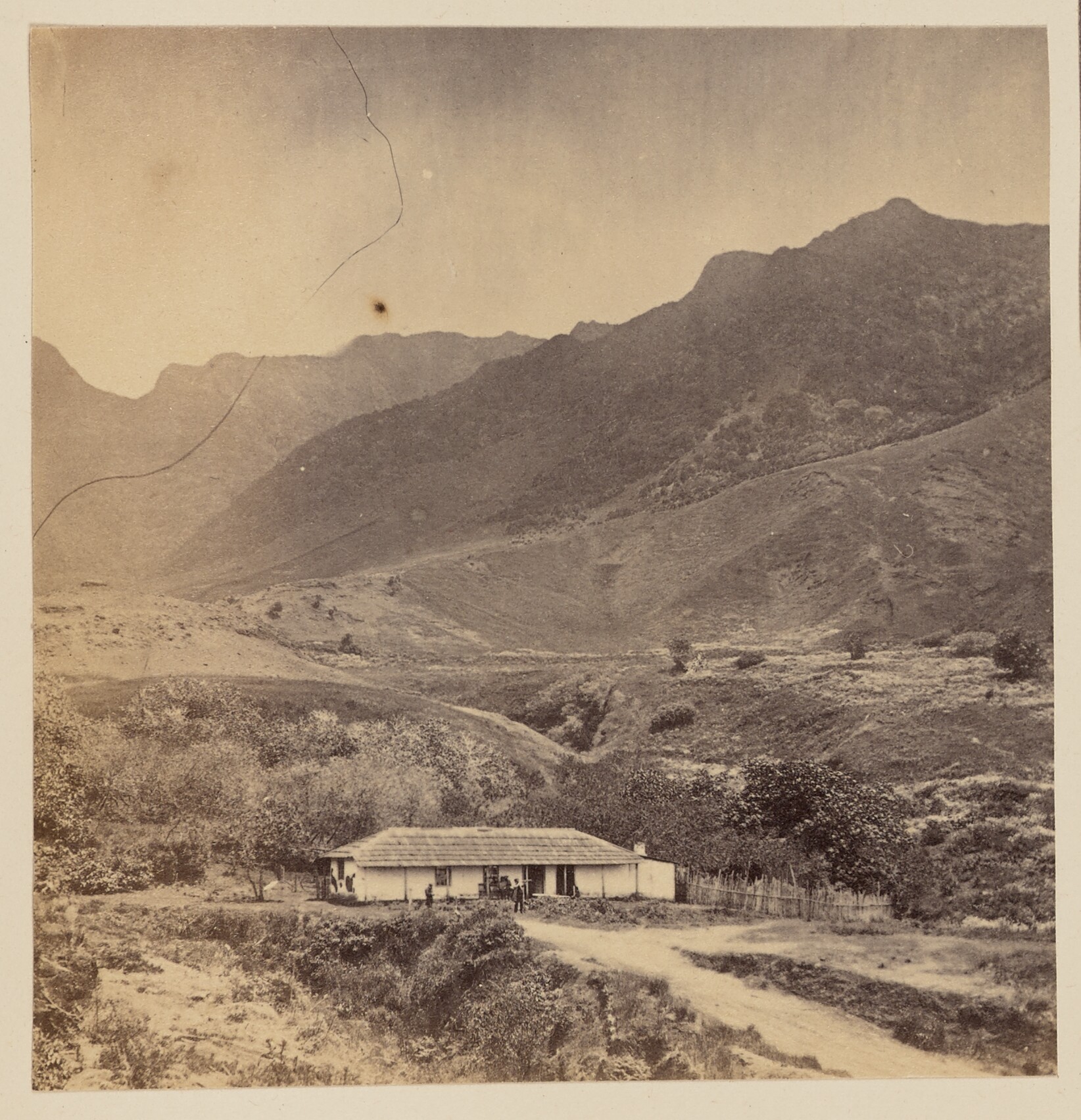 Vista en la Isla Robinson Crusoe, 1860