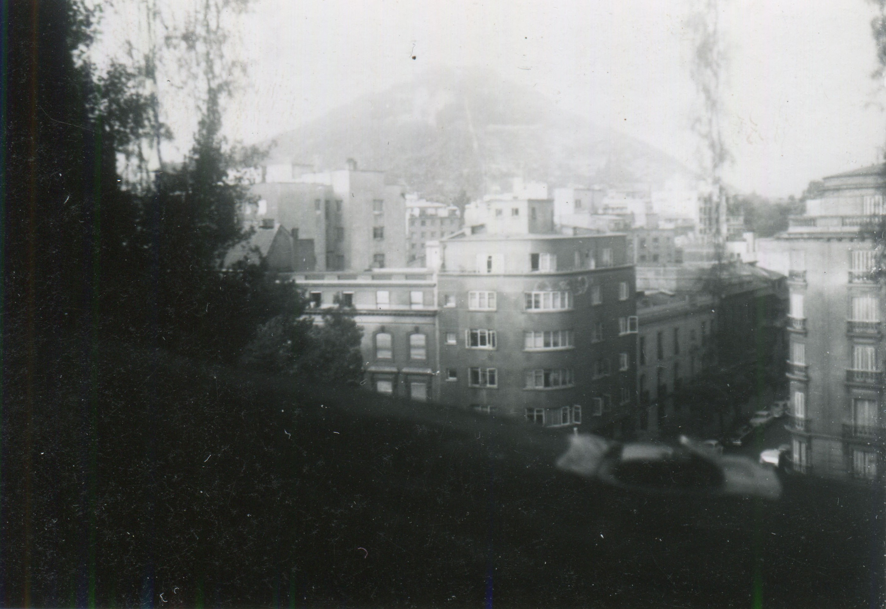 Santiago desde el Cerro Santa Lucía, ca. 1965