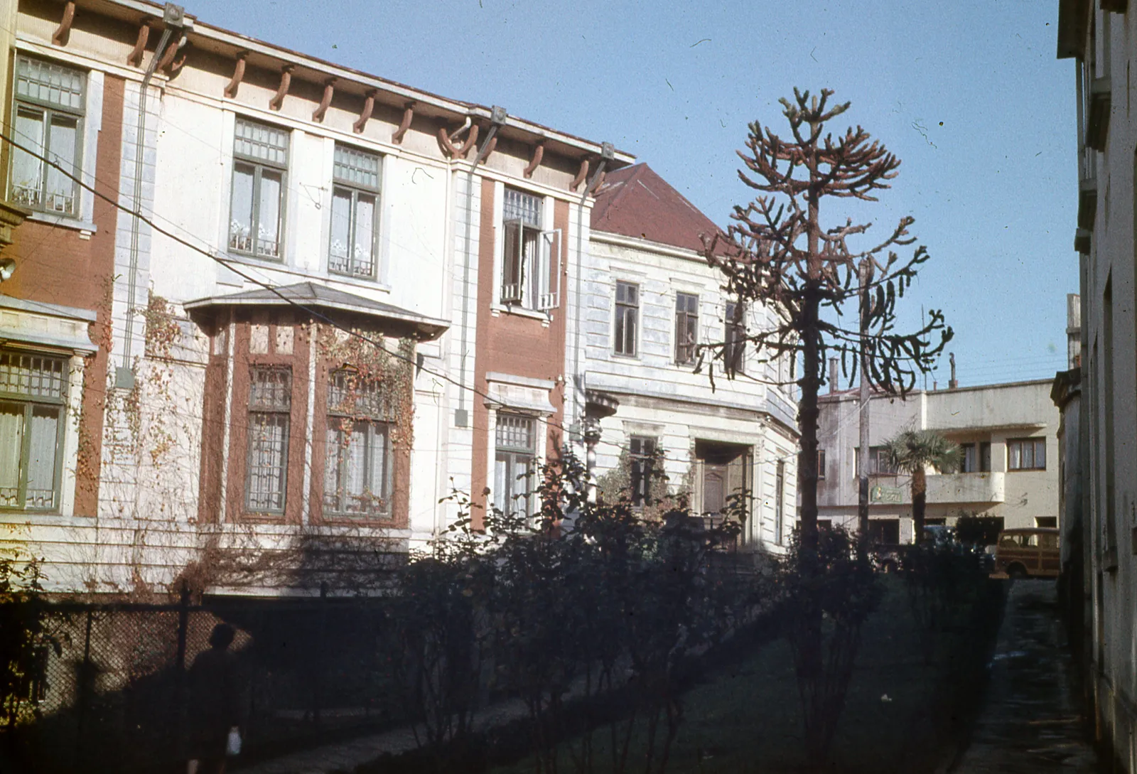 Casas en cercanías de Valdivia, 1960