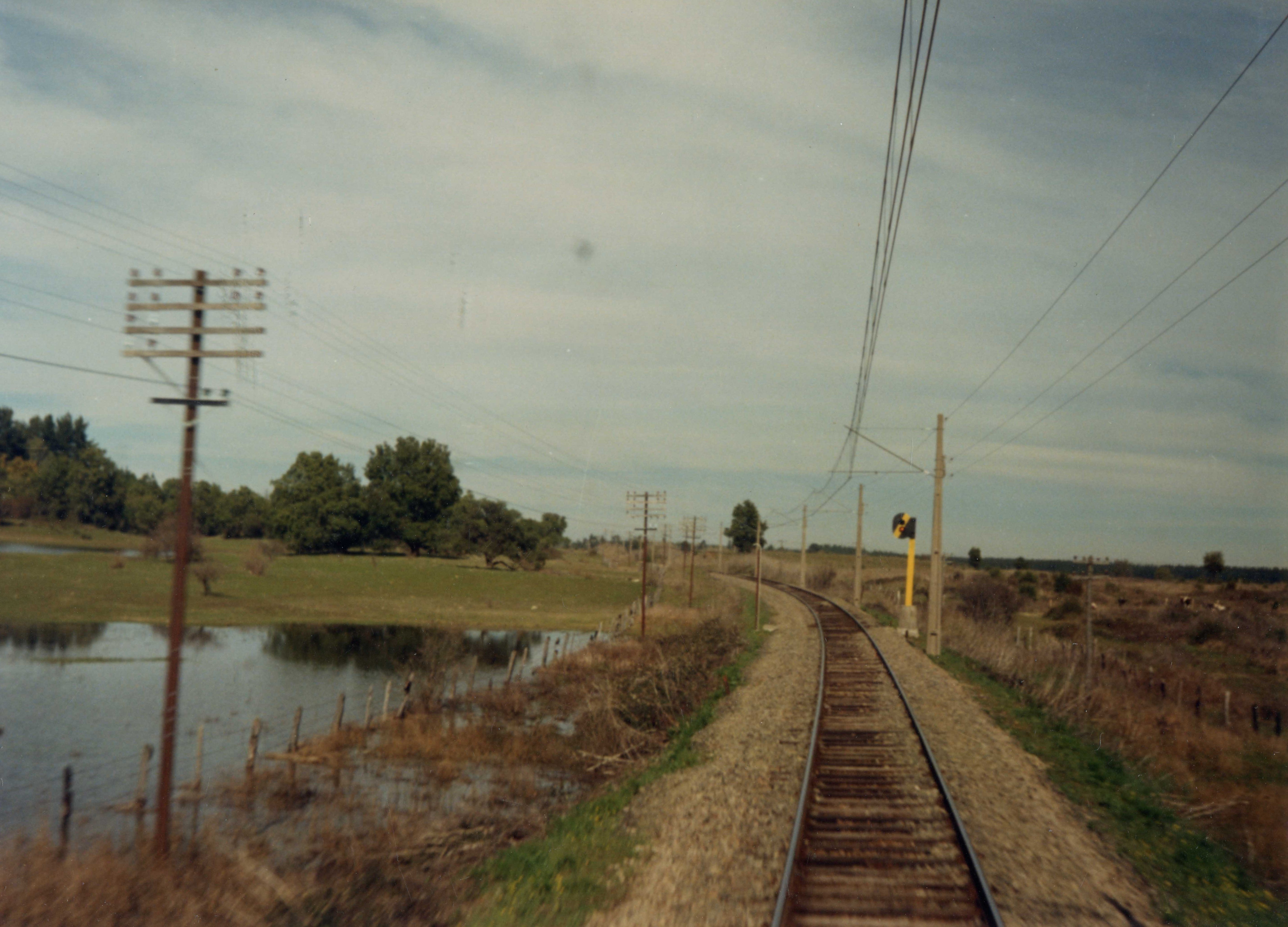 Línea Ferroviaria, Temuco, 1988