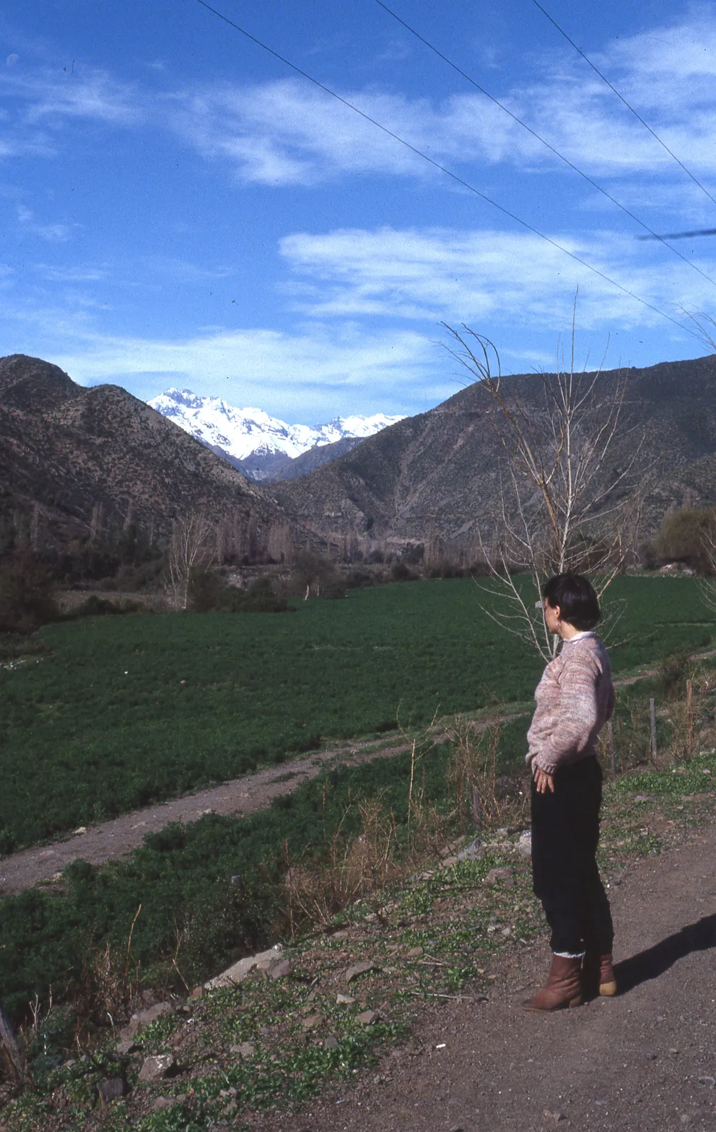 Camino a Río Colorado, Región de Valparaíso, 1983