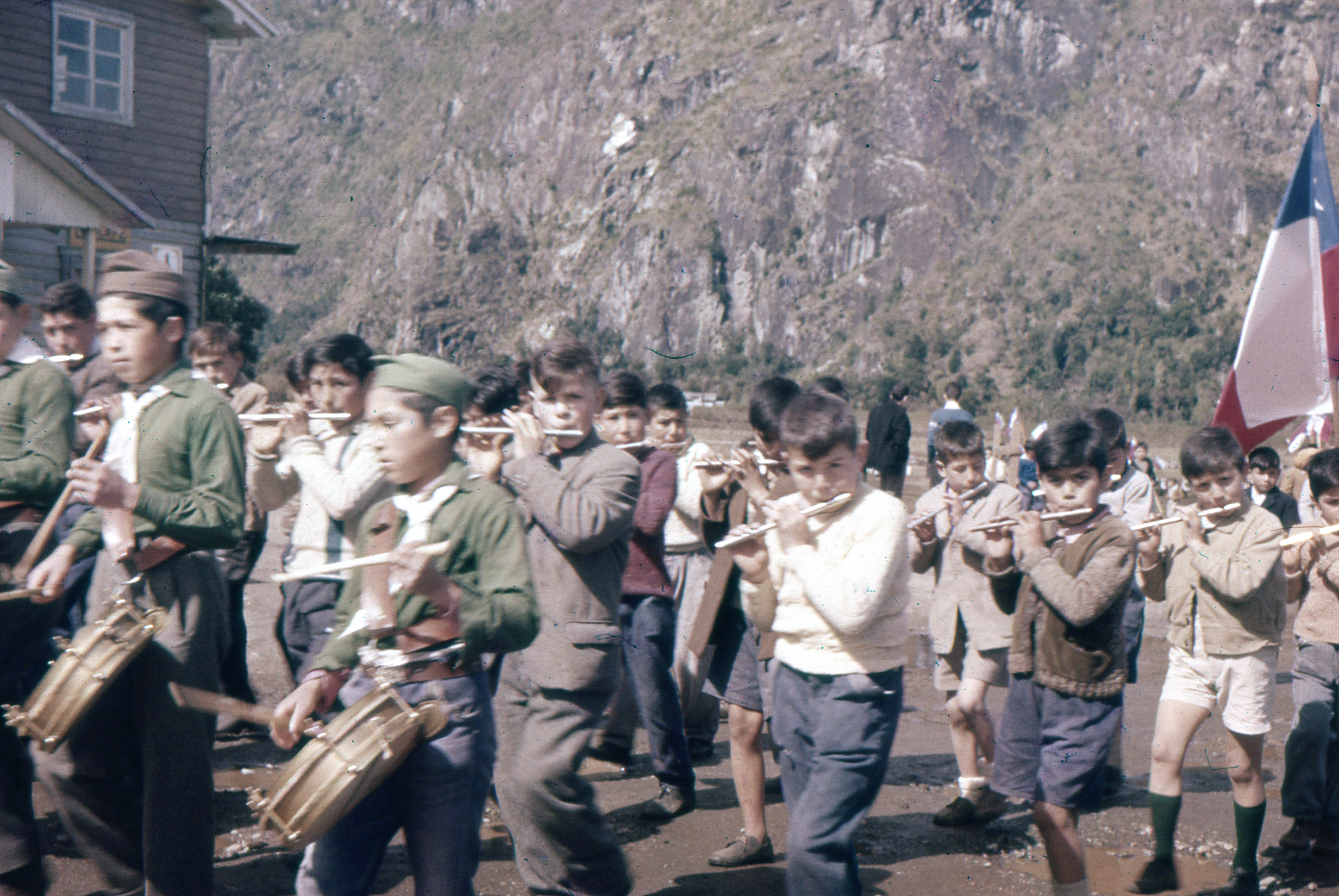 Banda de Infantes en el Llifén de los 60