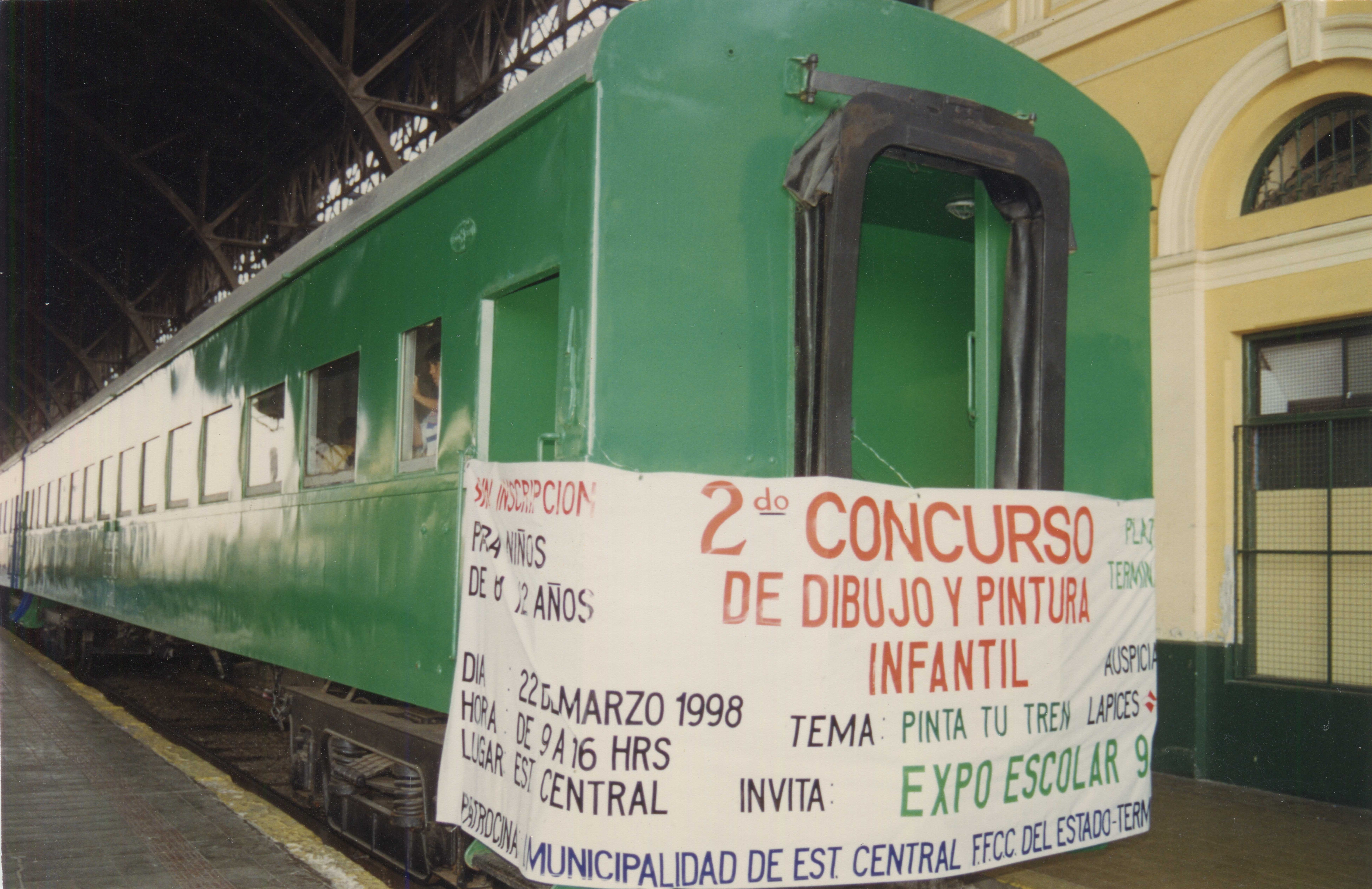 Tren en Estación Alameda, 1998