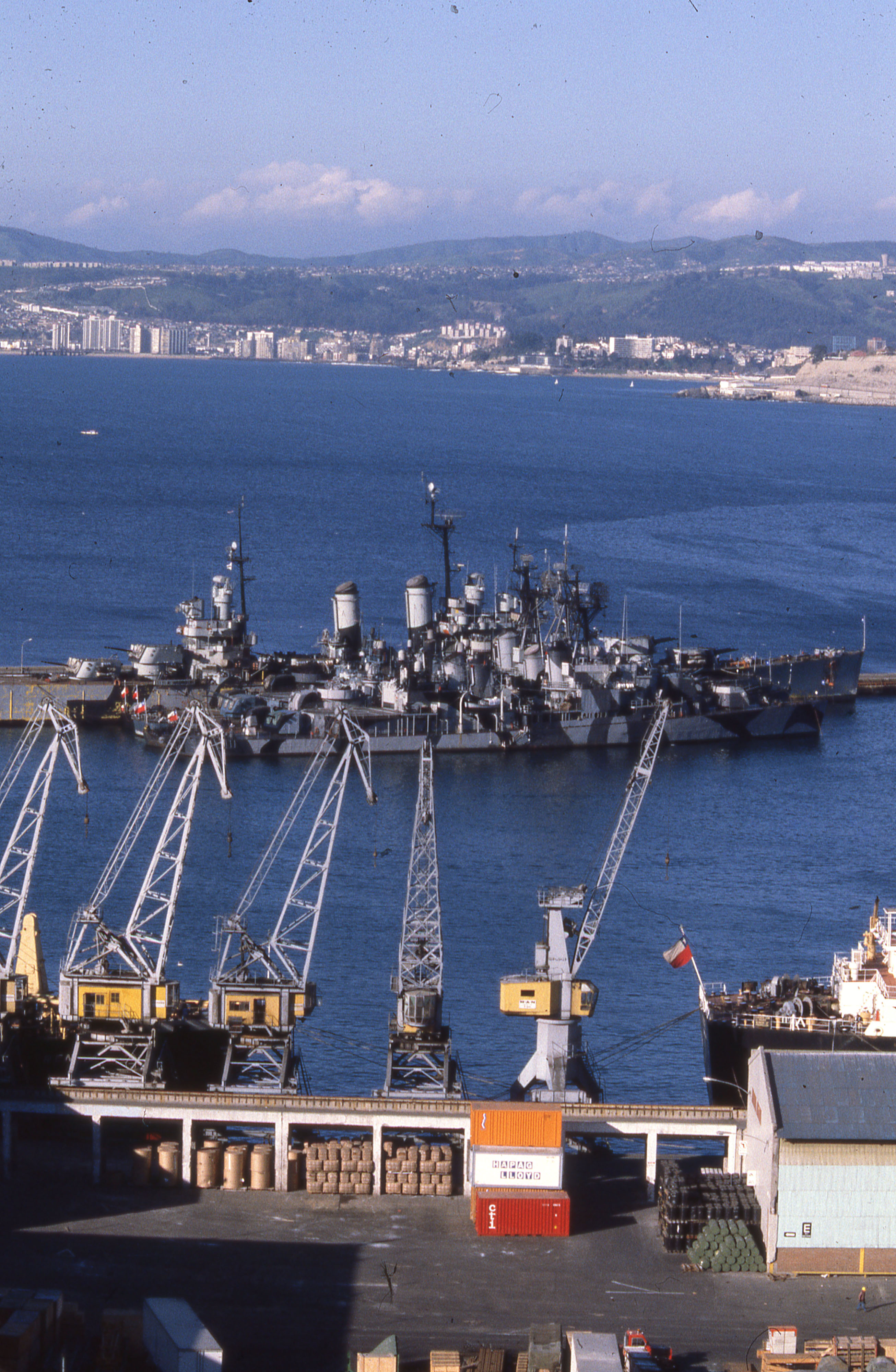Valparaíso, Puerto y Buques, 1981