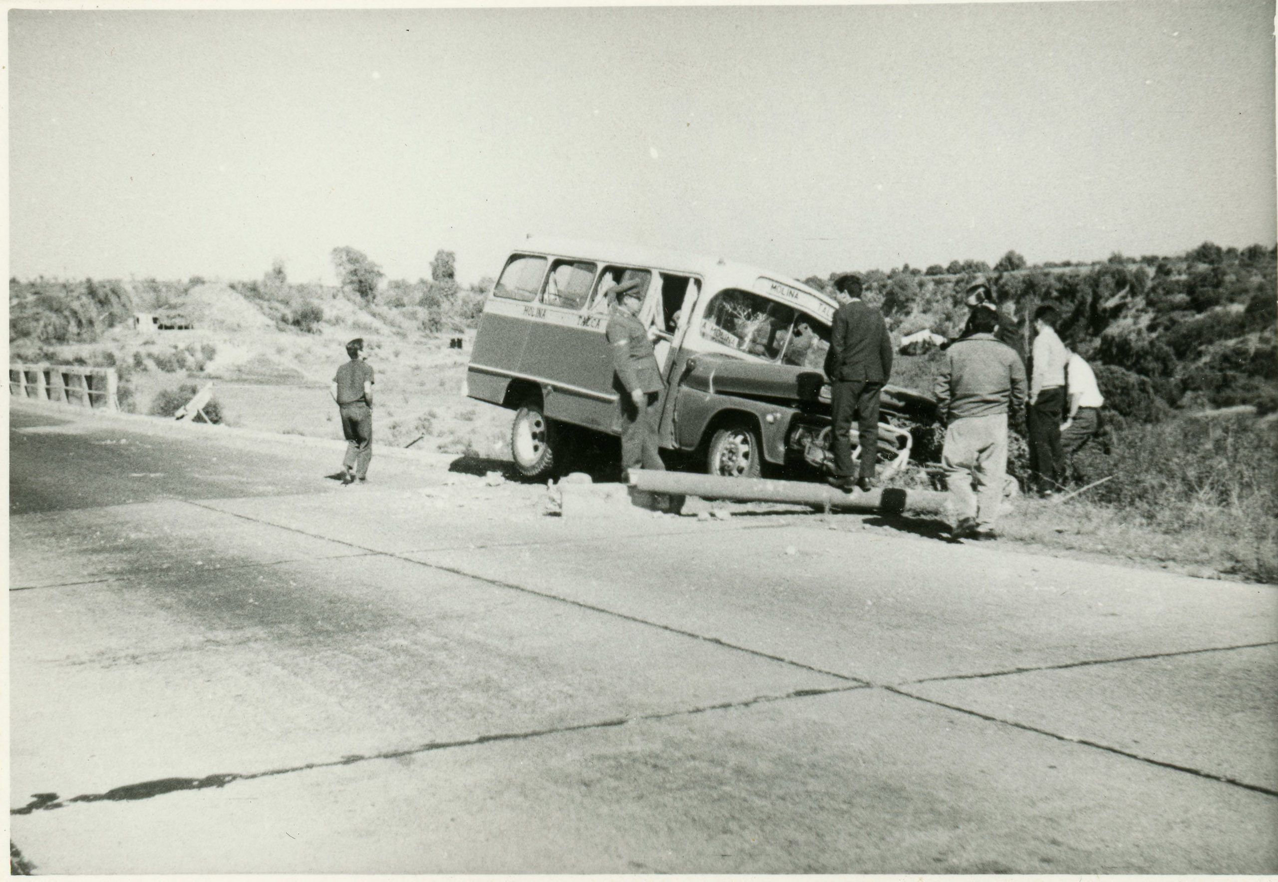 Accidente de Bus en Río Claro, Talca, 1964