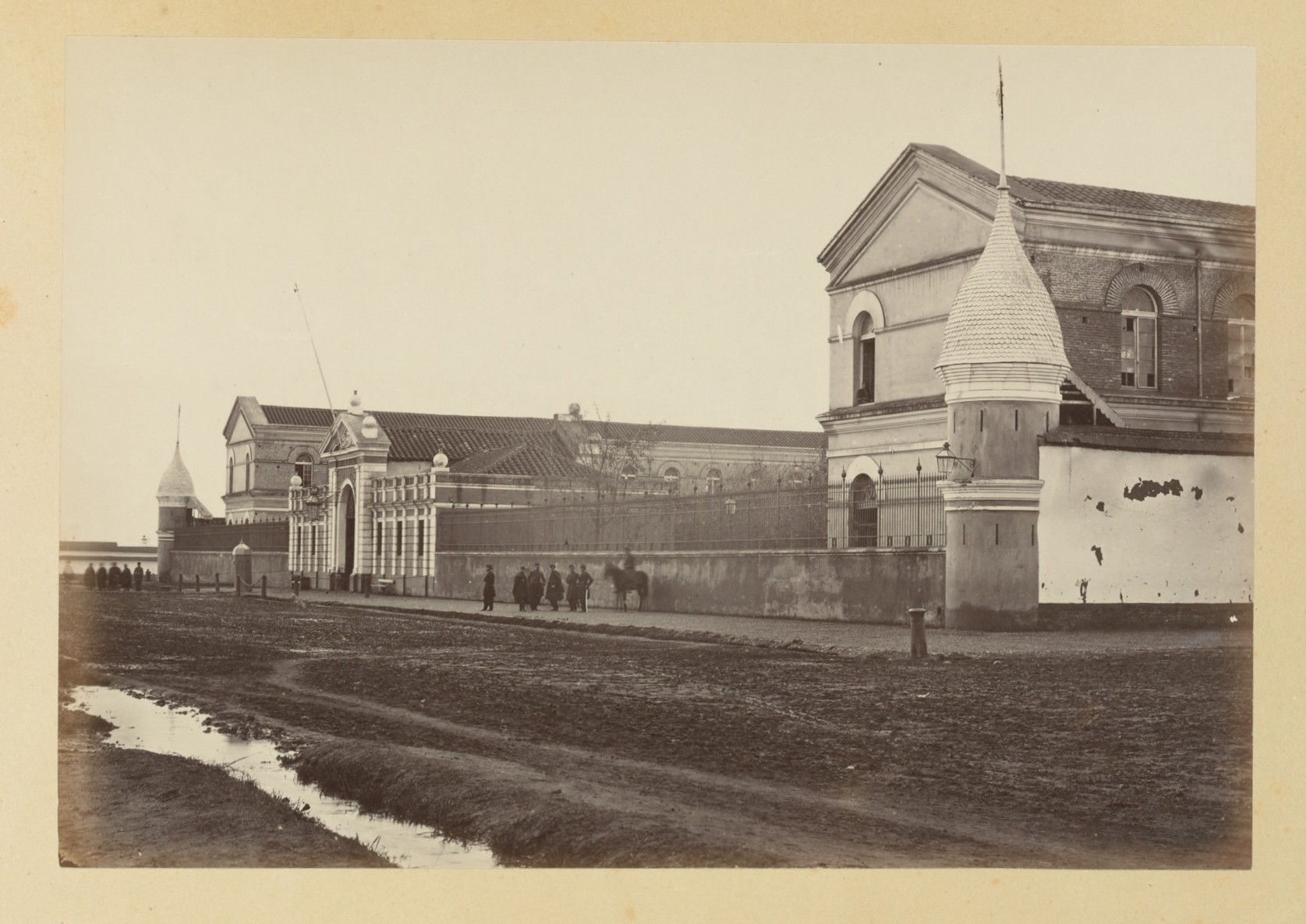 Escuela de Artilleria Santiago, ca. 1868