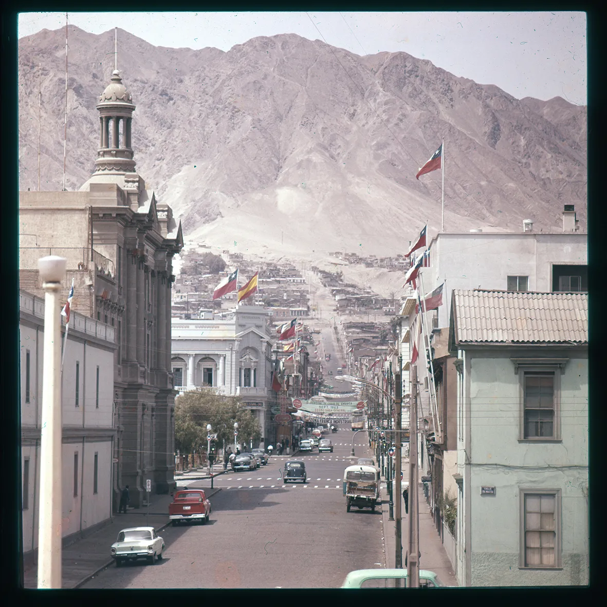 Calle Arturo Prat, Antofagasta, Región de Antofagasta, Chile, 1950 - 1965