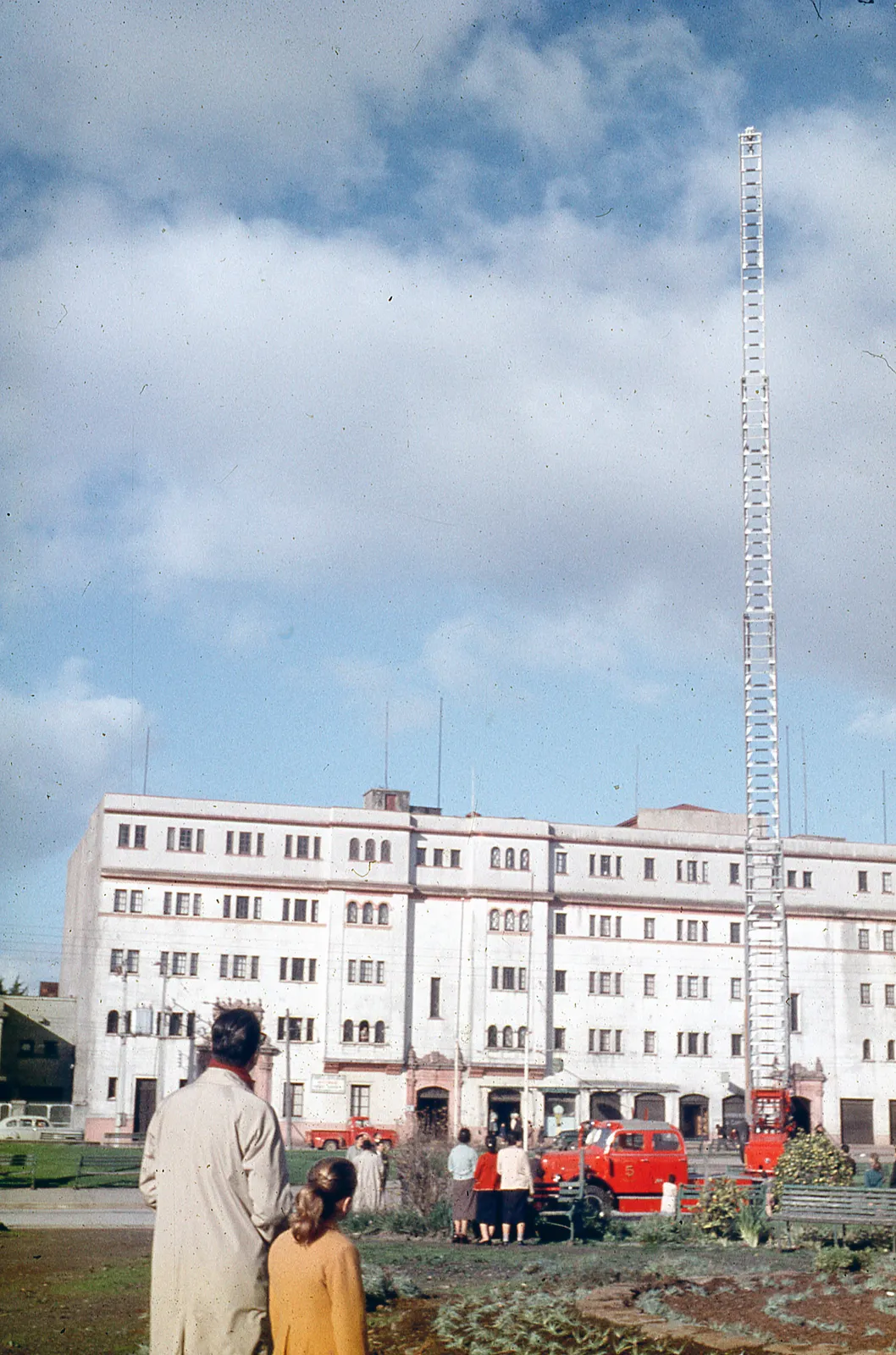 Ejercicios de Bomberos, Valdivia, 1960