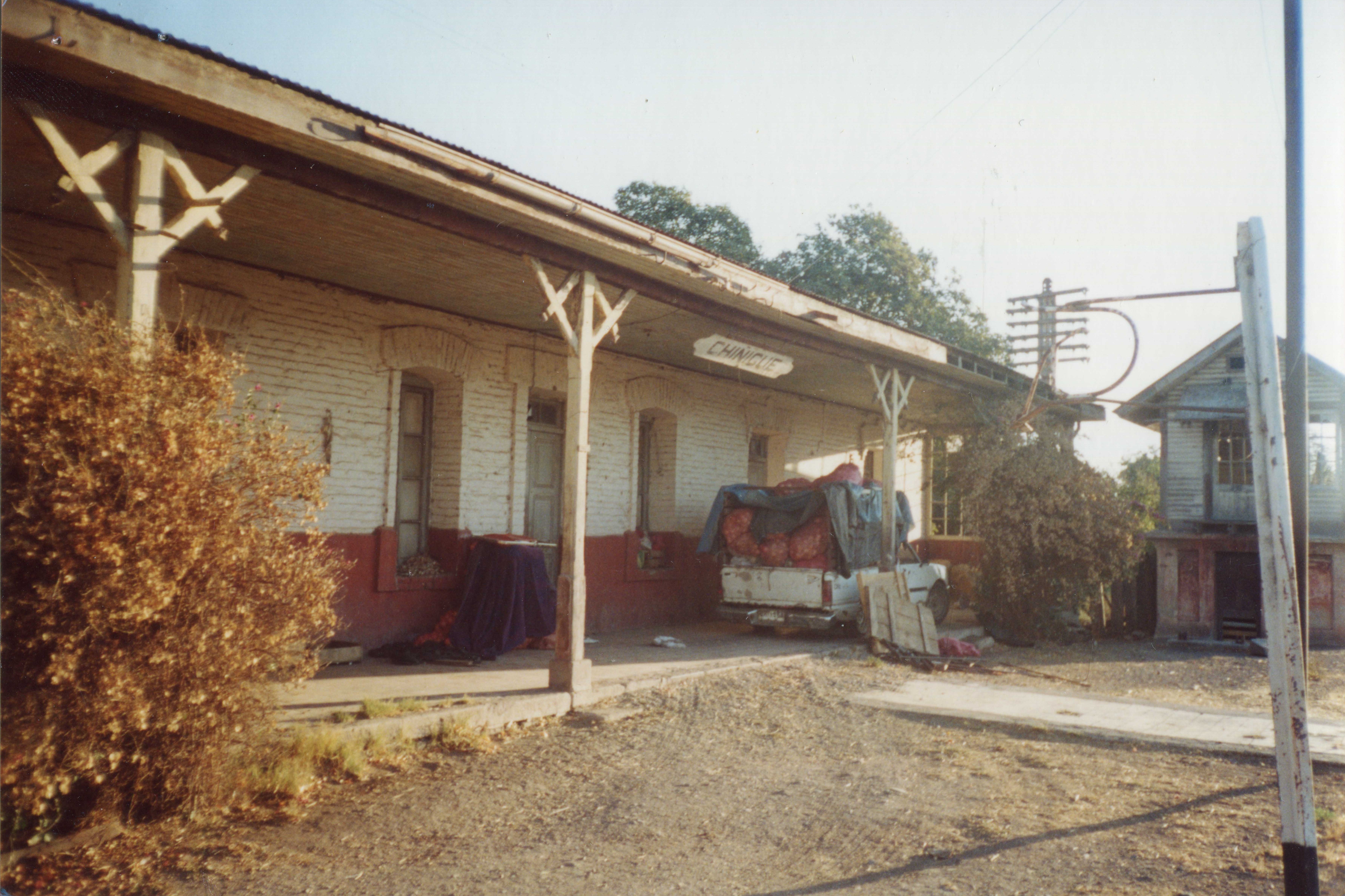 Estación Chiñihue, El Monte, 1990