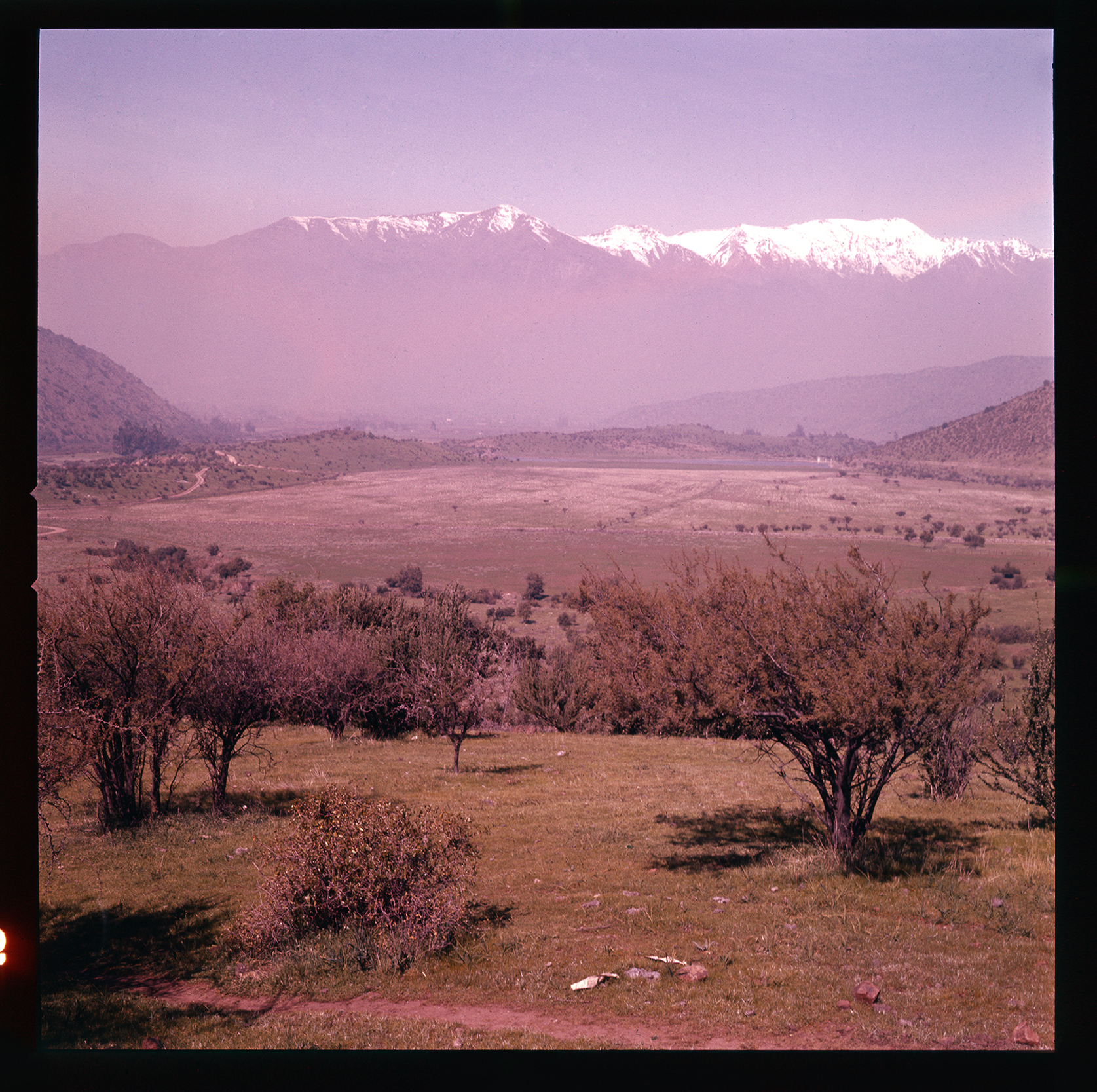 Cerros de La Dehesa, Lo Barnechea, Región Metropolitana, Chile, 1950 -1965