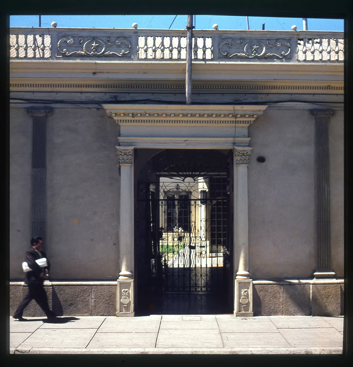 Fachada casa Valdés Herreros, La Serena, Región de Coquimbo, Chile, 1950 - 1965