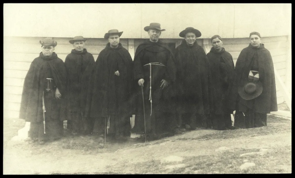 Grupo de Franciscanos en el Observatorio, ca. 1903
