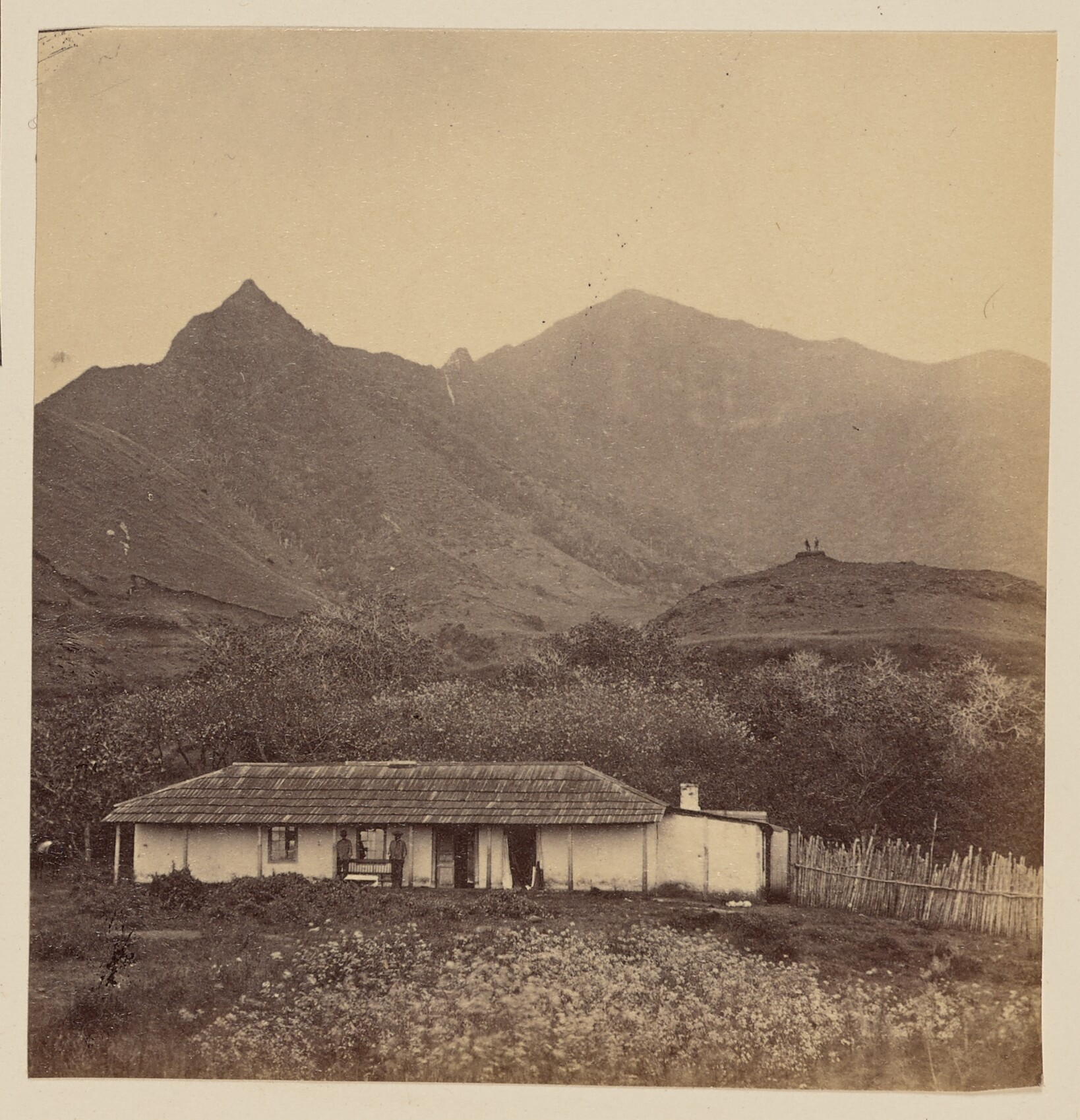 Vista de la Isla Robinson Crusoe, 1860
