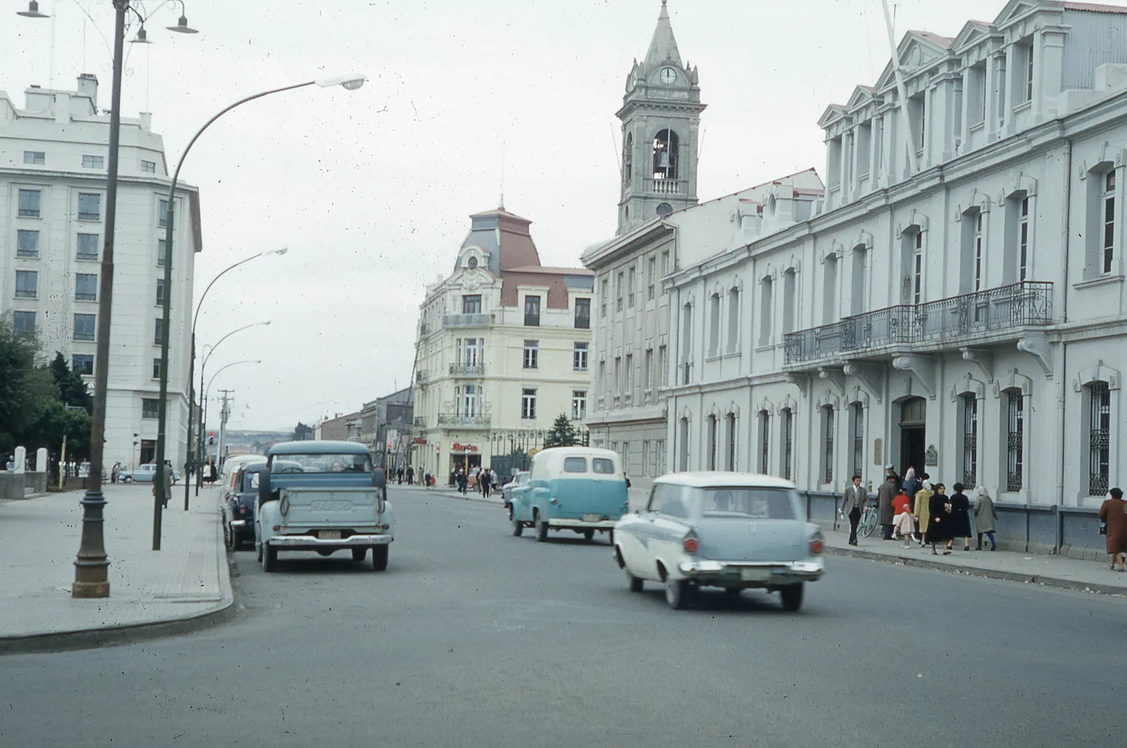 Calle Gobernador Carlos Bories, Punta Arenas en 1961