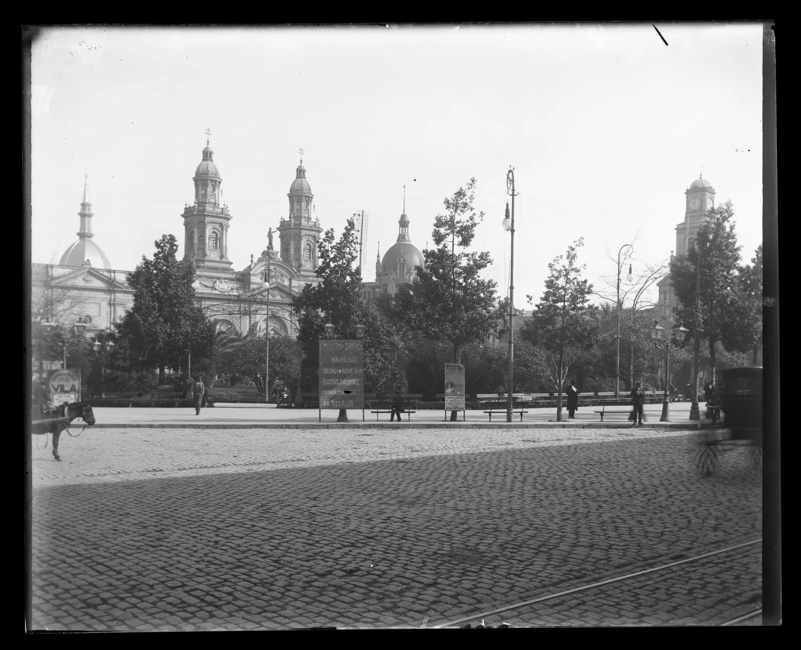 Plaza de Armas de Santiago, ca. 1903