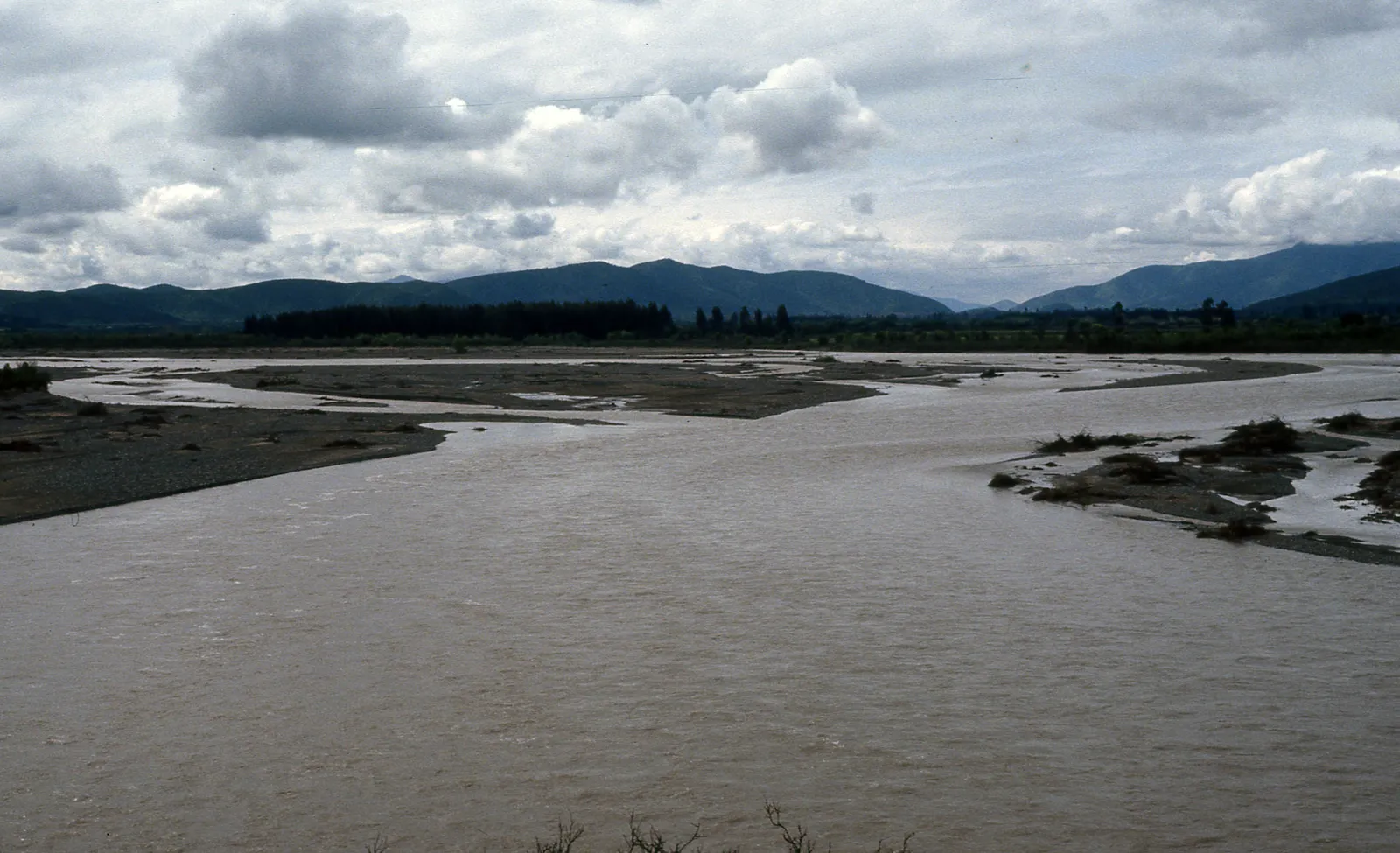 Río Maipo, Cuncumén, 1983