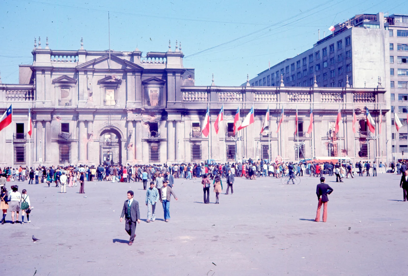 Palacio de La Moneda, 20 de Septiembre de 1973