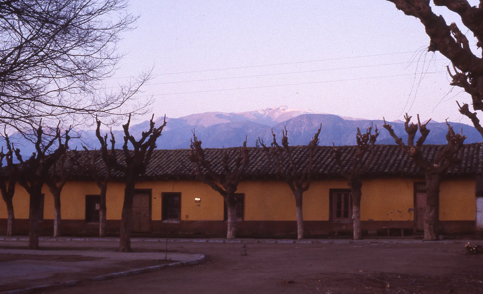 Casa de Onofre Jarpa en Alhué, 1983