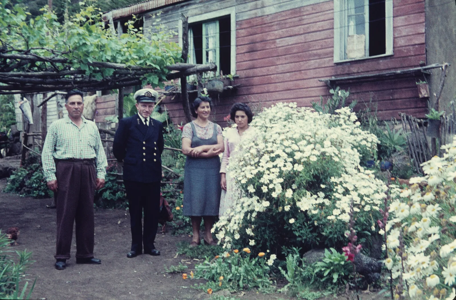 Marino neerlandés en Isla Robinson Crusoe, 1960