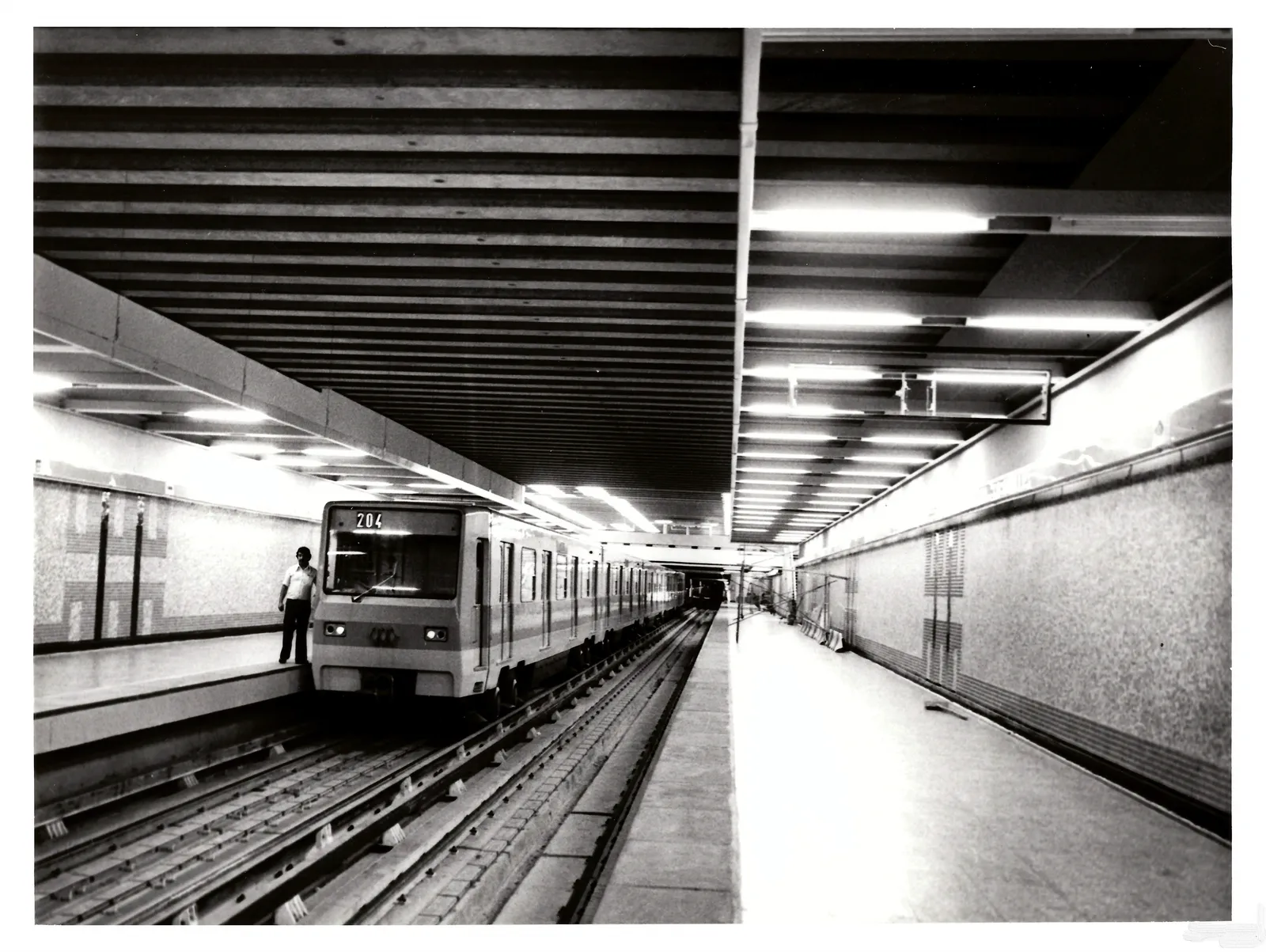Lo Ovalle - Línea 2 - Puesta en marcha, 1978