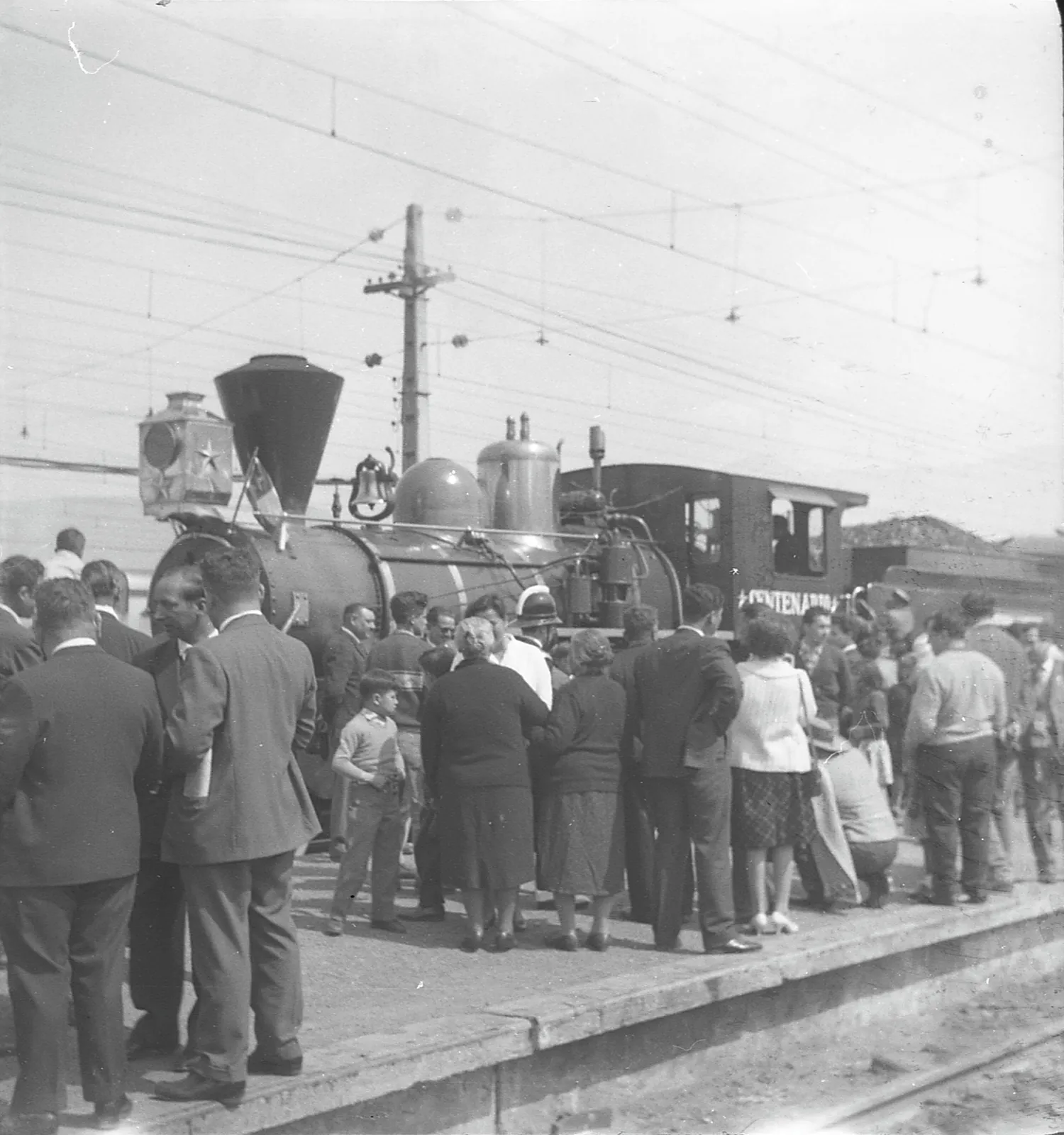 Centenario Ferrocarril Santiago Valparaíso, Llay Llay, 1963