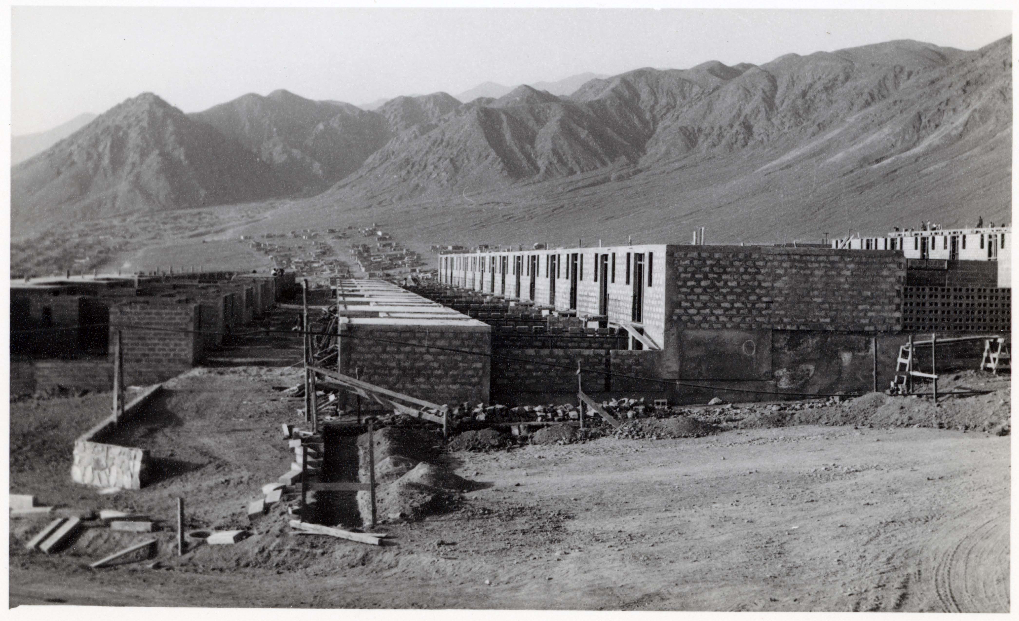 Construcción Villa Salar del Carmen, Antofagasta, 1962