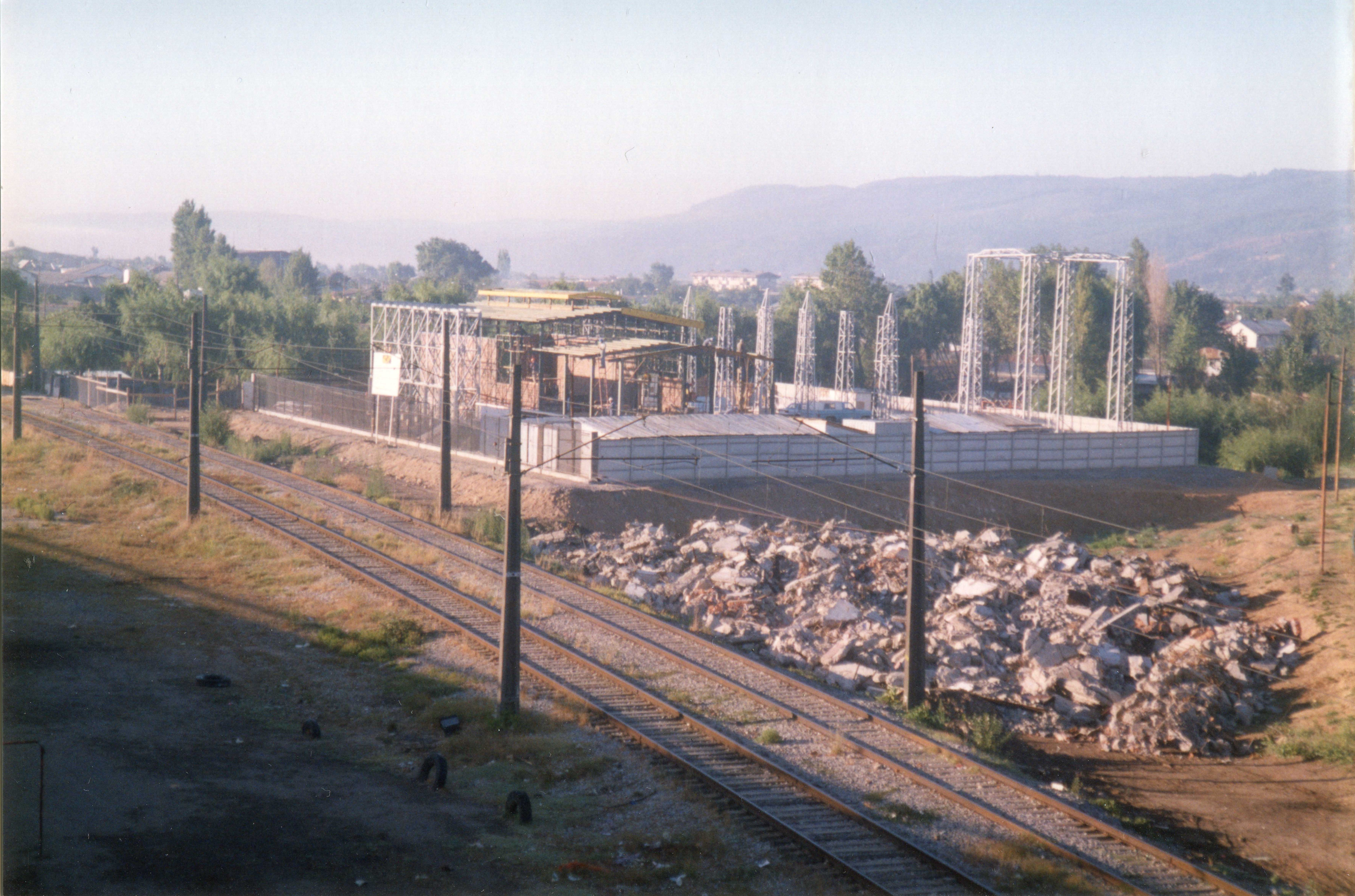 Subestación Chepe y Líneas Ferroviarias, Noviembre 1998