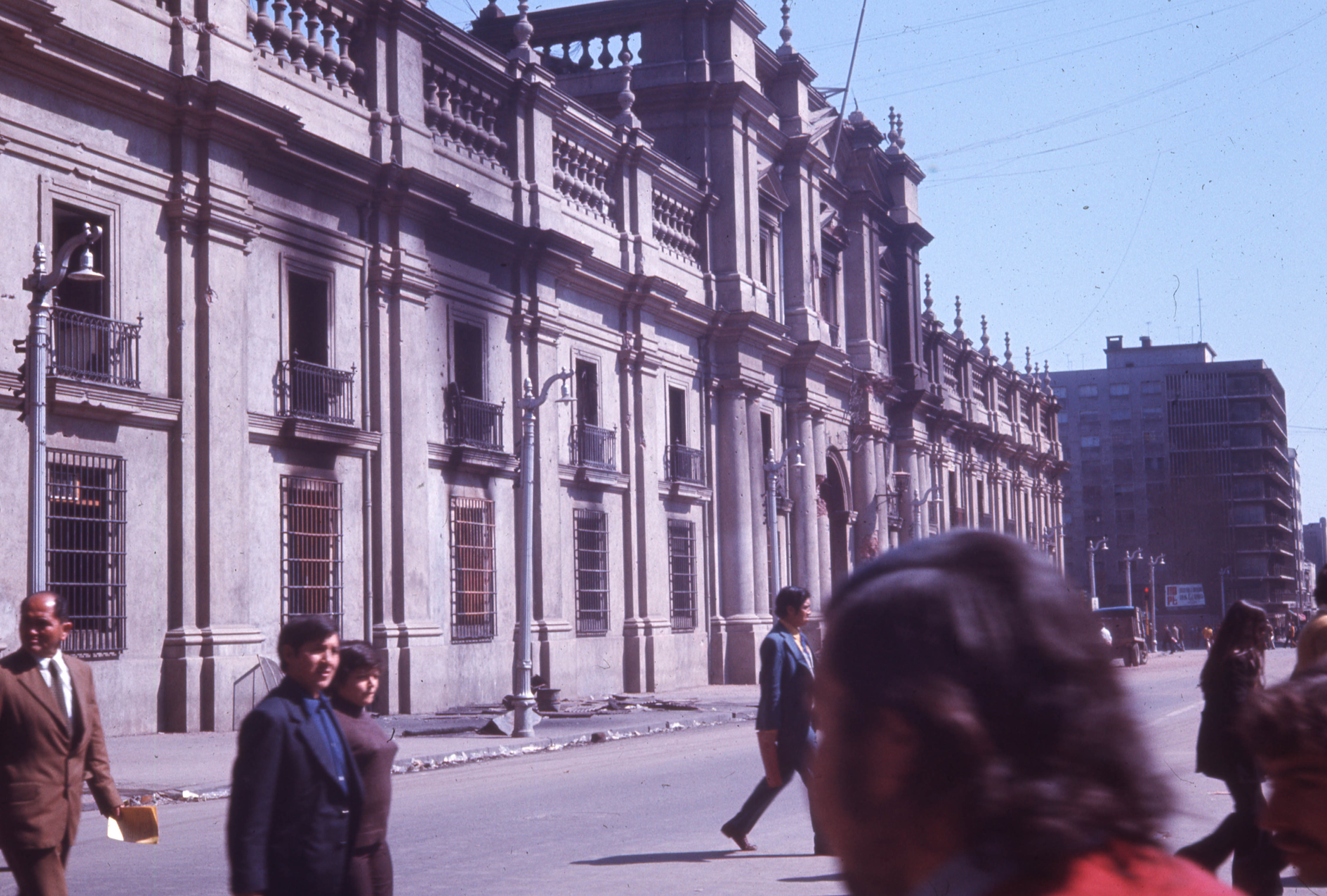 Palacio de La Moneda, 20 de Septiembre de 1973
