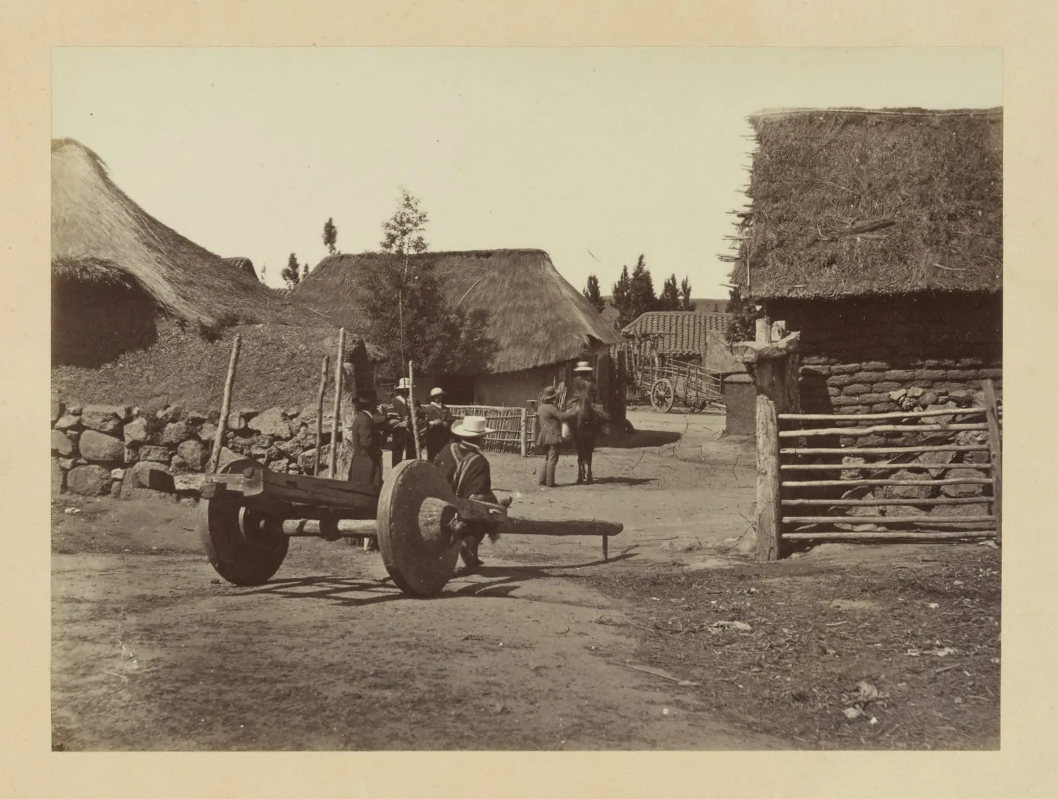 Rancho chileno, 1868