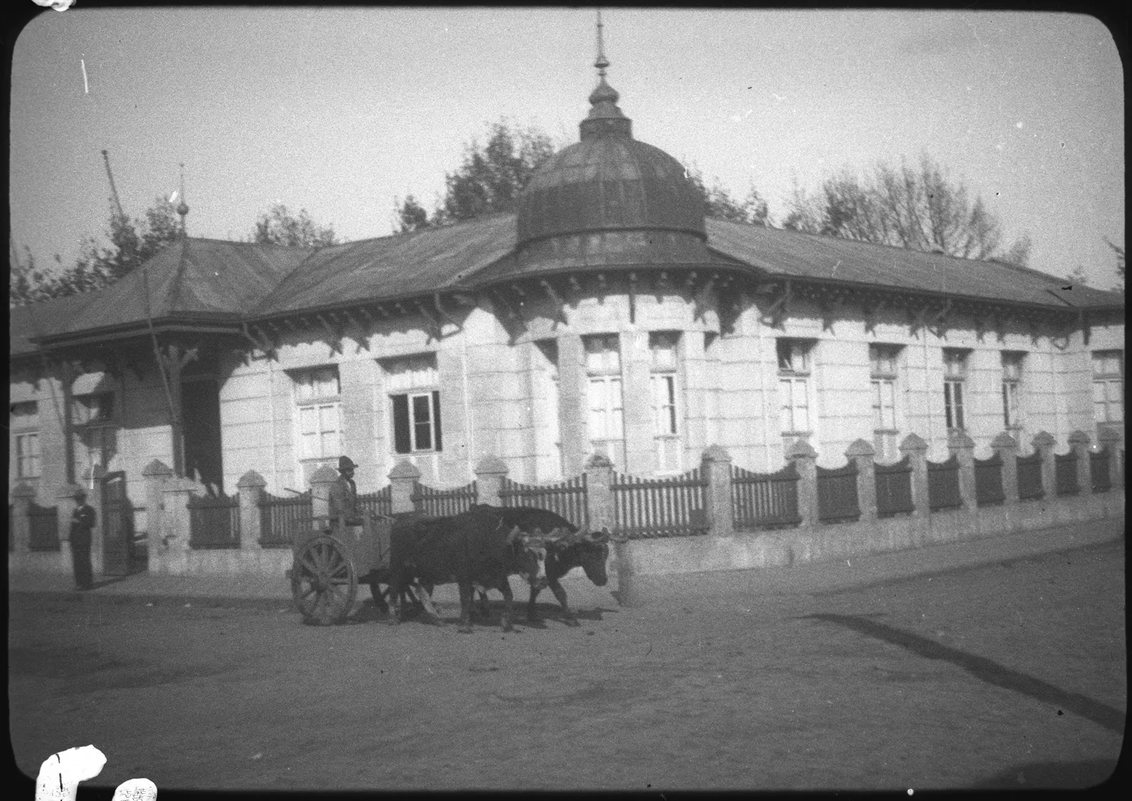 Edificio del Colegio Alemán en Temuco, 1928