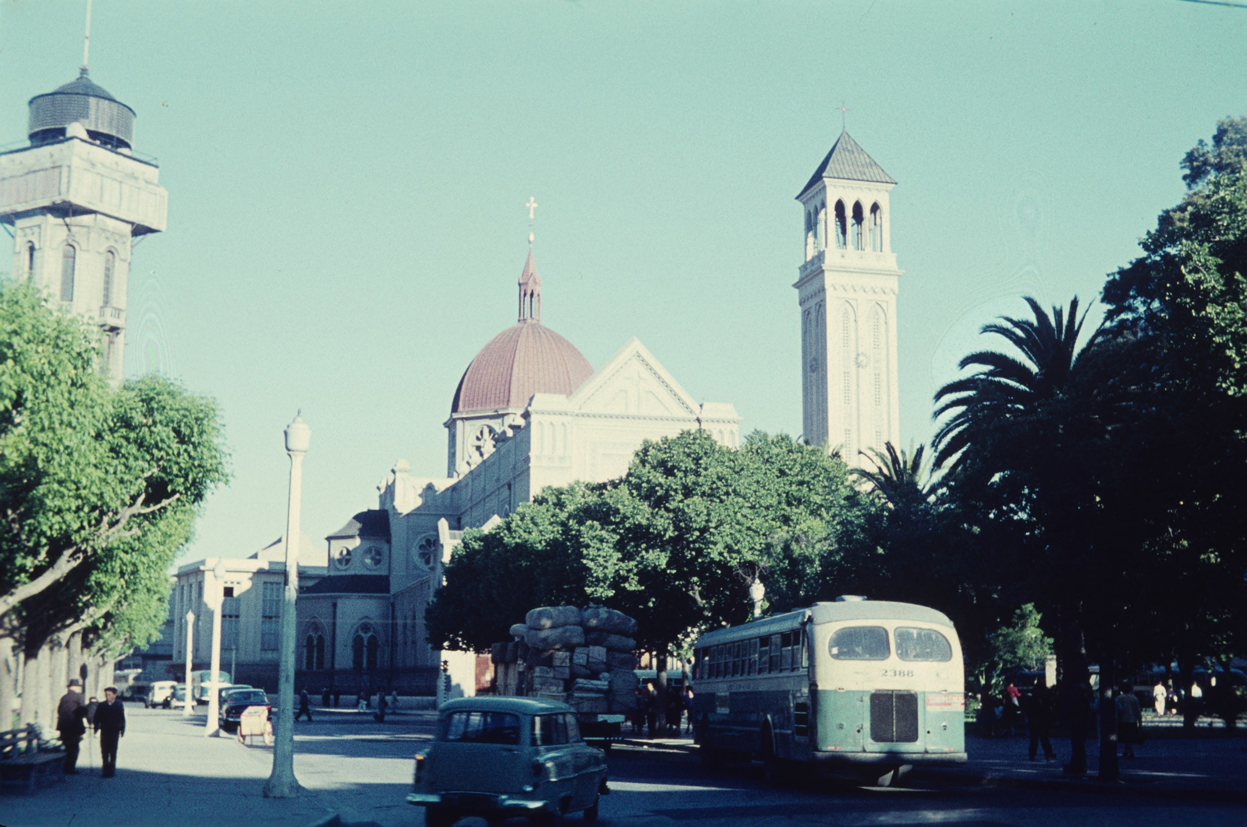 Catedral de Valparaíso, Plaza Victoria, Noviembre de 1960