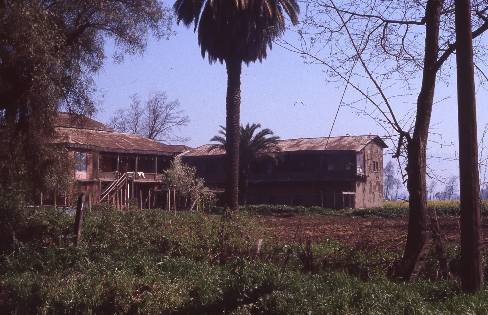 Casona en camino a Maipú, 1983