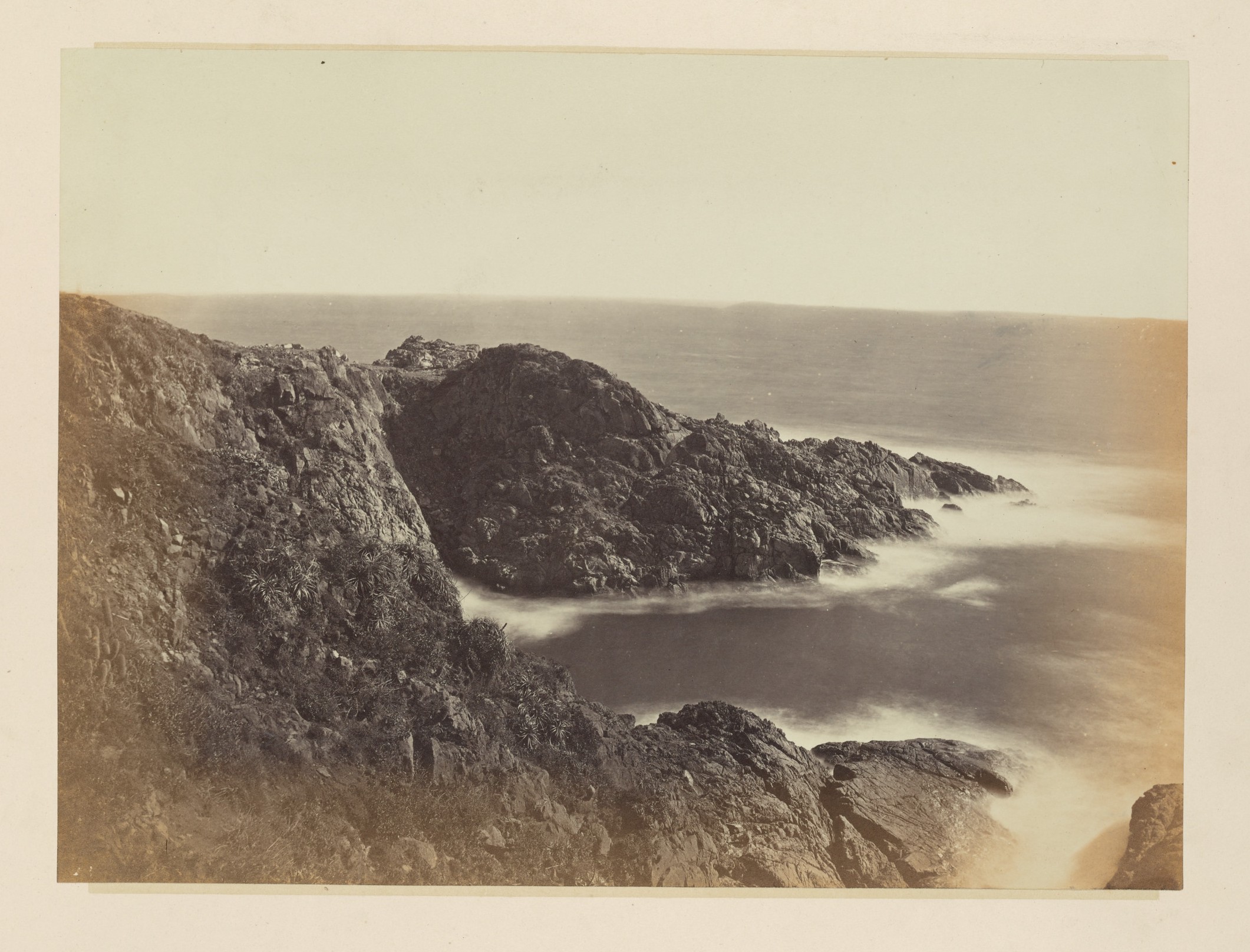 Rocas de Playa Ancha, Valparaíso, 1868