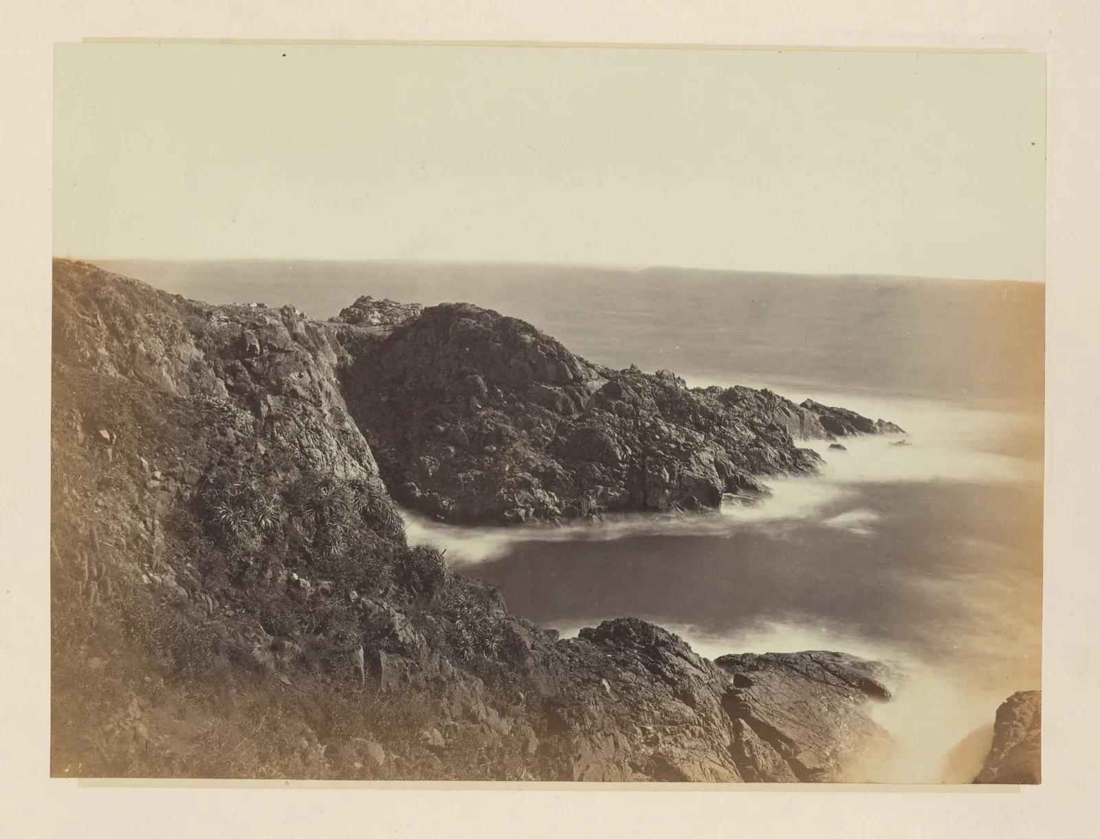 Rocas de Playa Ancha, Valparaíso, 1868