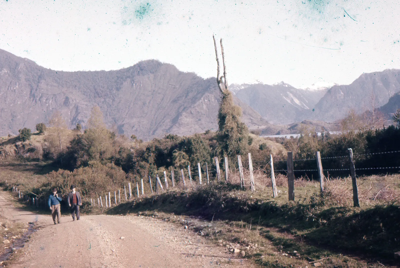 Valle Precordillerano en el Sur de Chile circa. 1965