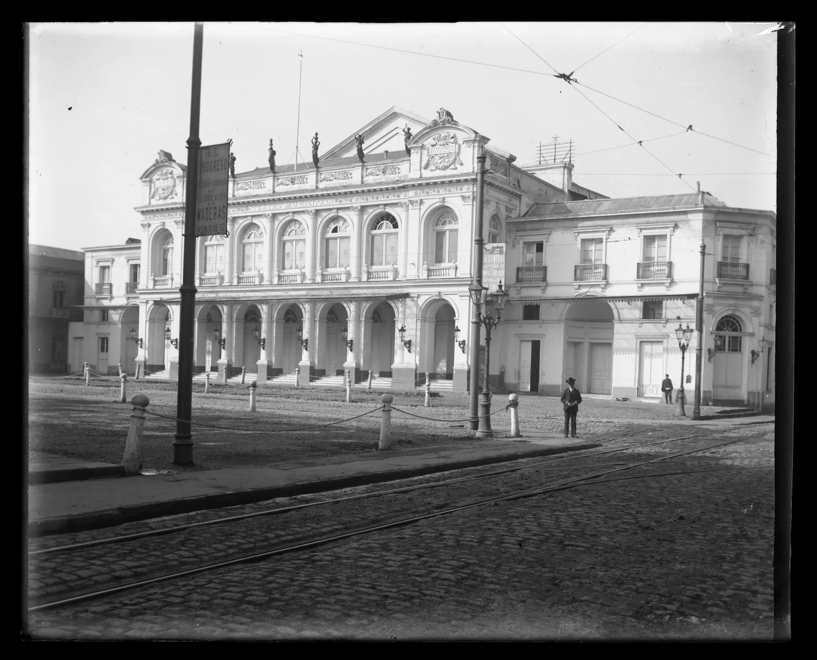 Teatro Municipal de Santiago, ca. 1903
