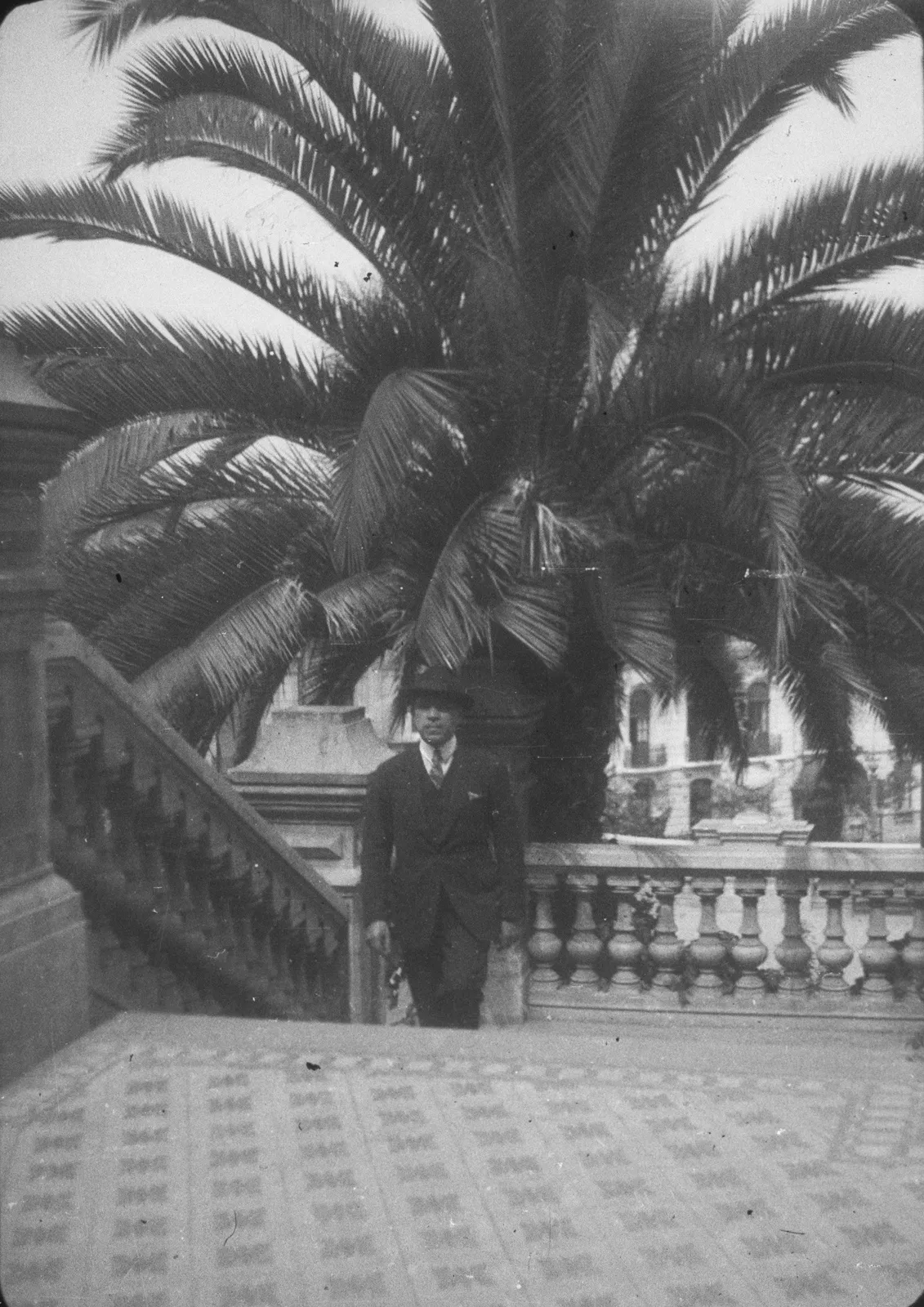 Hombre en una escalera, 1928