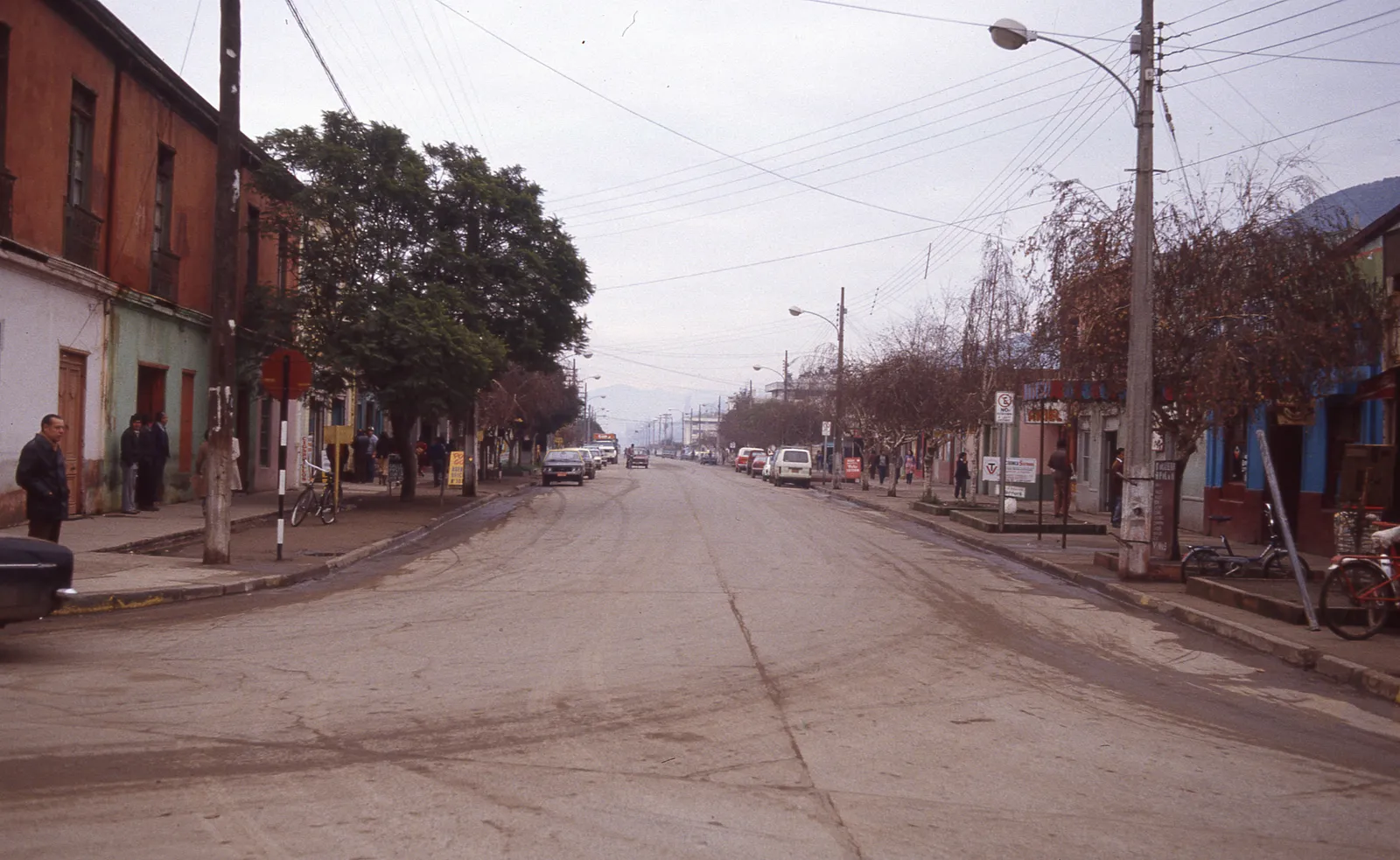 Calle en Llay Llay, 1983