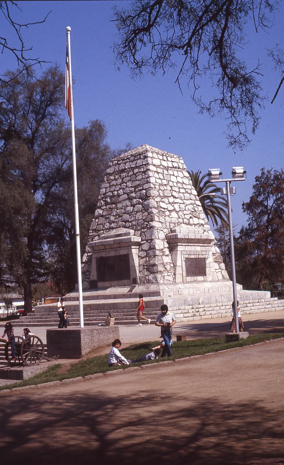 Monumento a la Batalla de Maipú, 1983