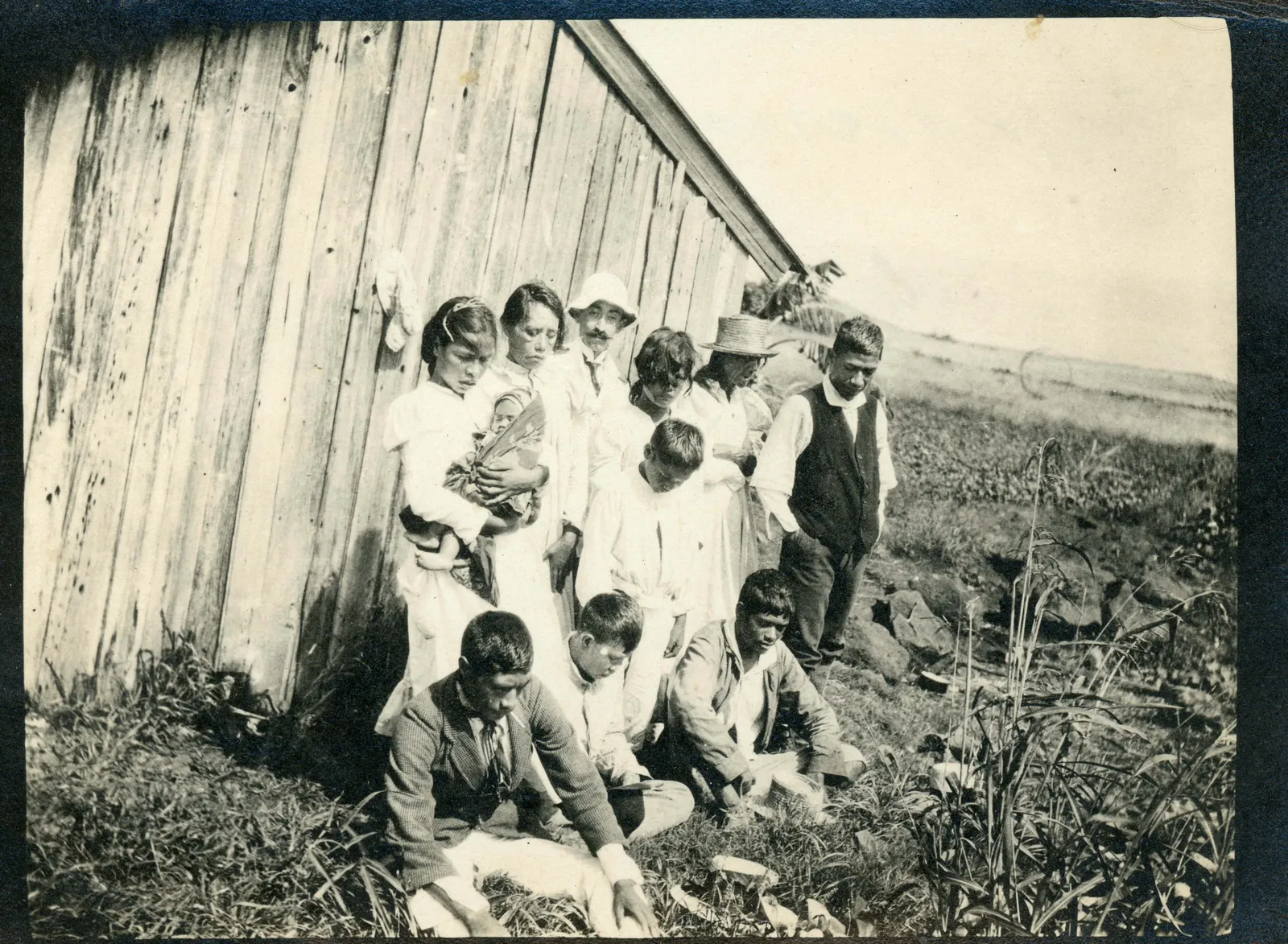 Leprosos en Rapa Nui, 1917
