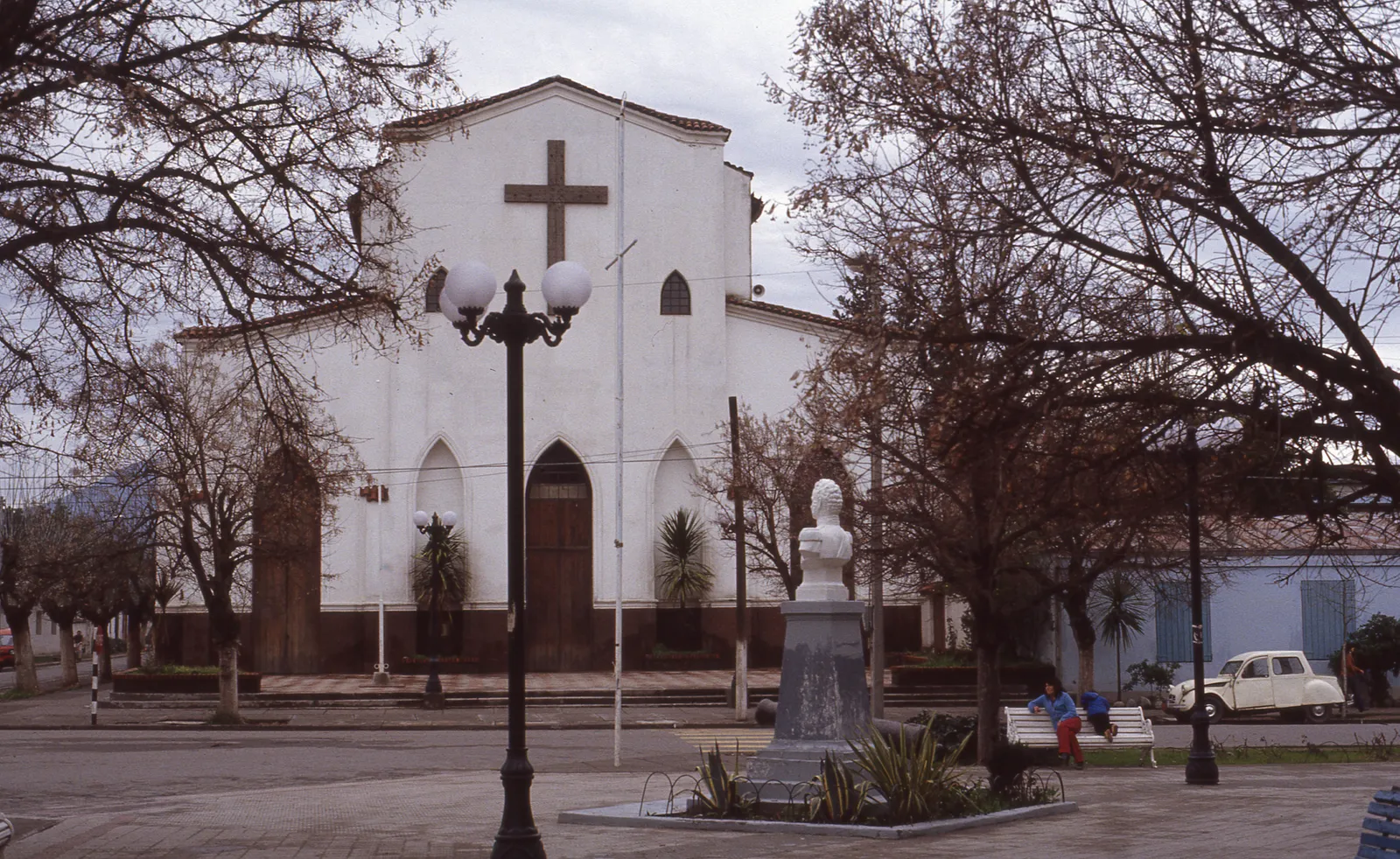 Iglesia y Plaza de Buin, 1983