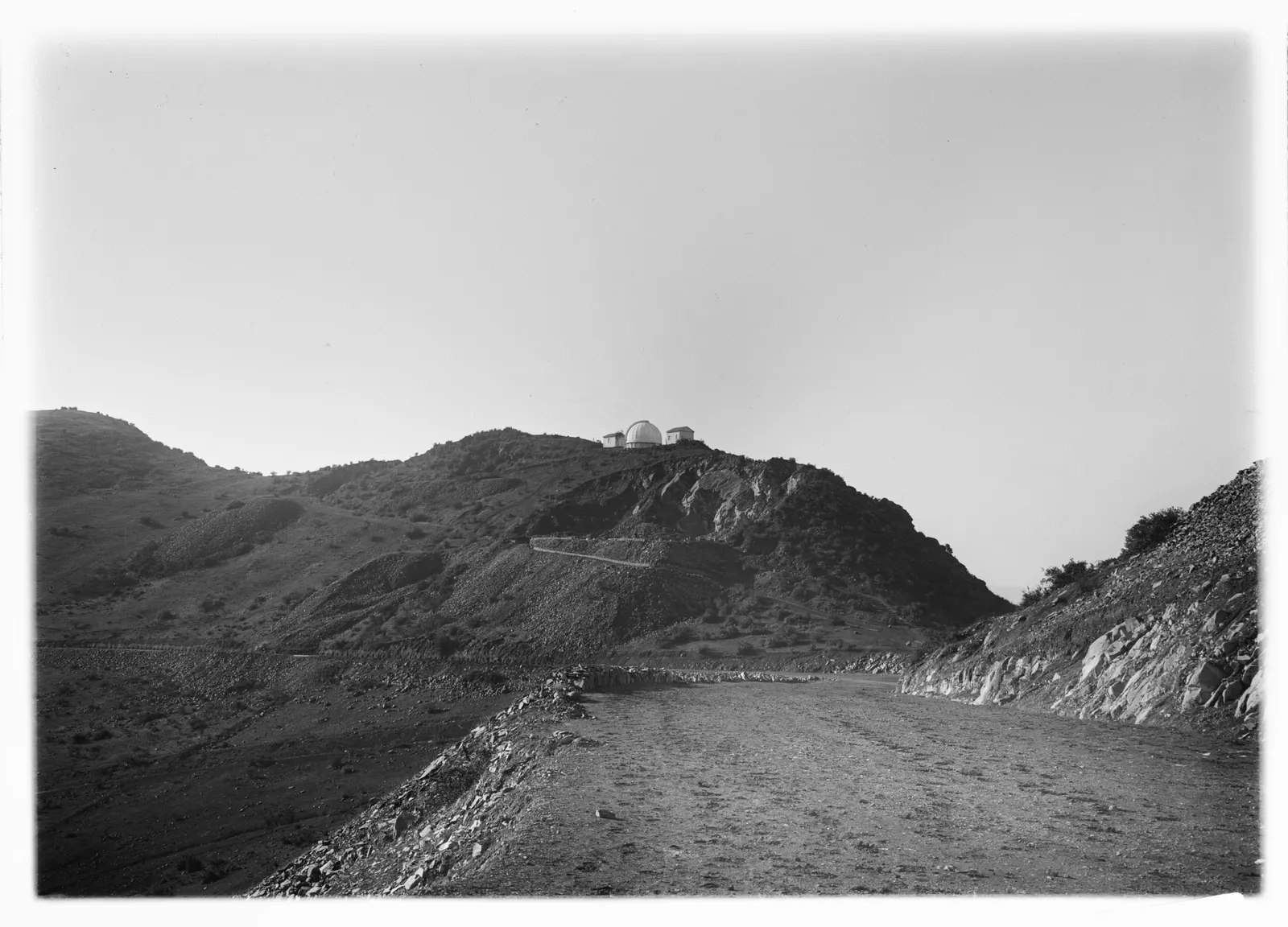 Observatorio Mills en el Cerro San Cristóbal, ca. 1922