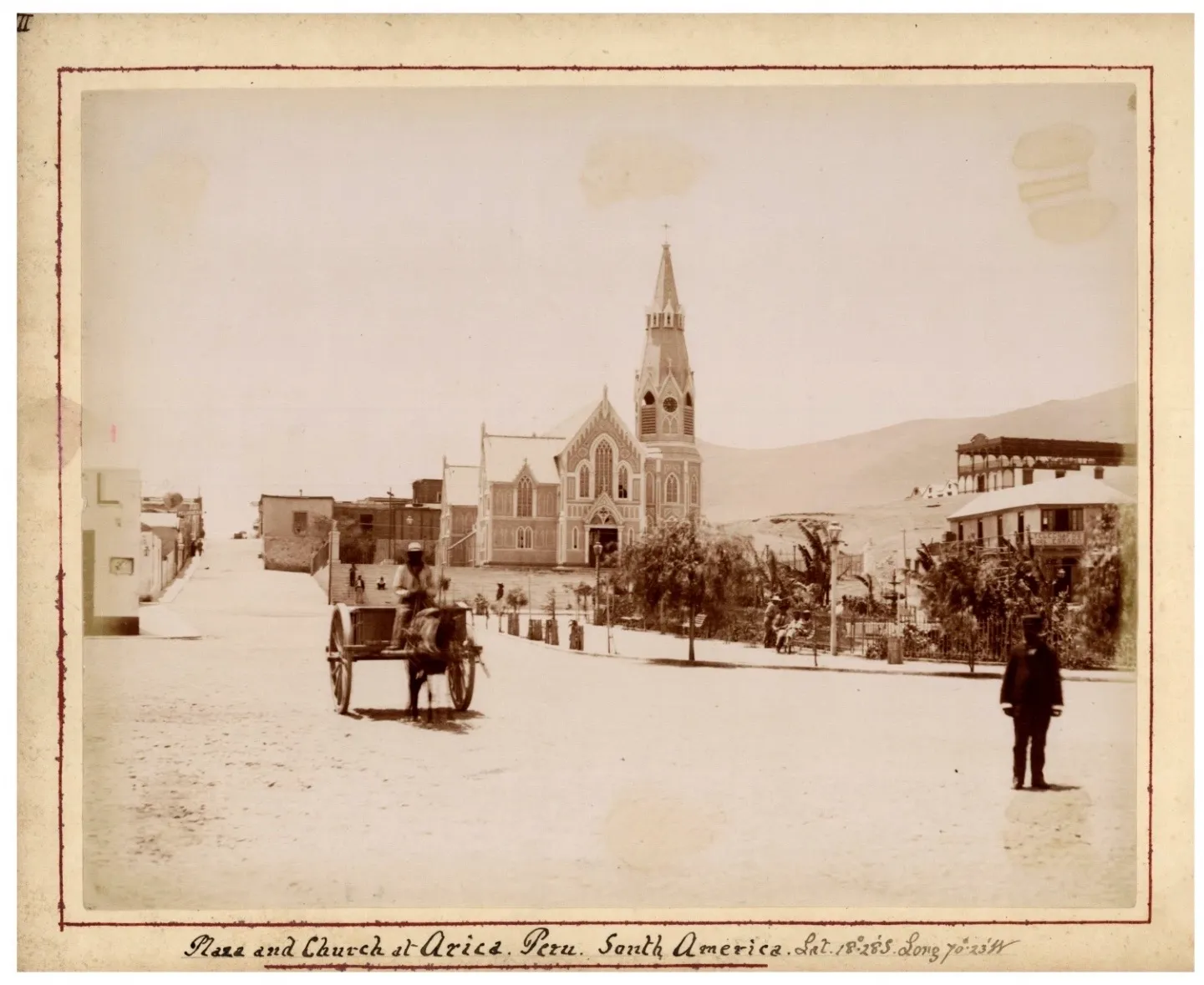 Catedral San Marcos de Arica, 1900