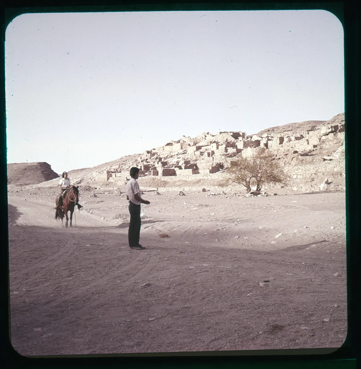 Ruinas del Pucará de Lasana, Lasana, Calama, Región de Antofagasta, Chile, 1950 - 1965