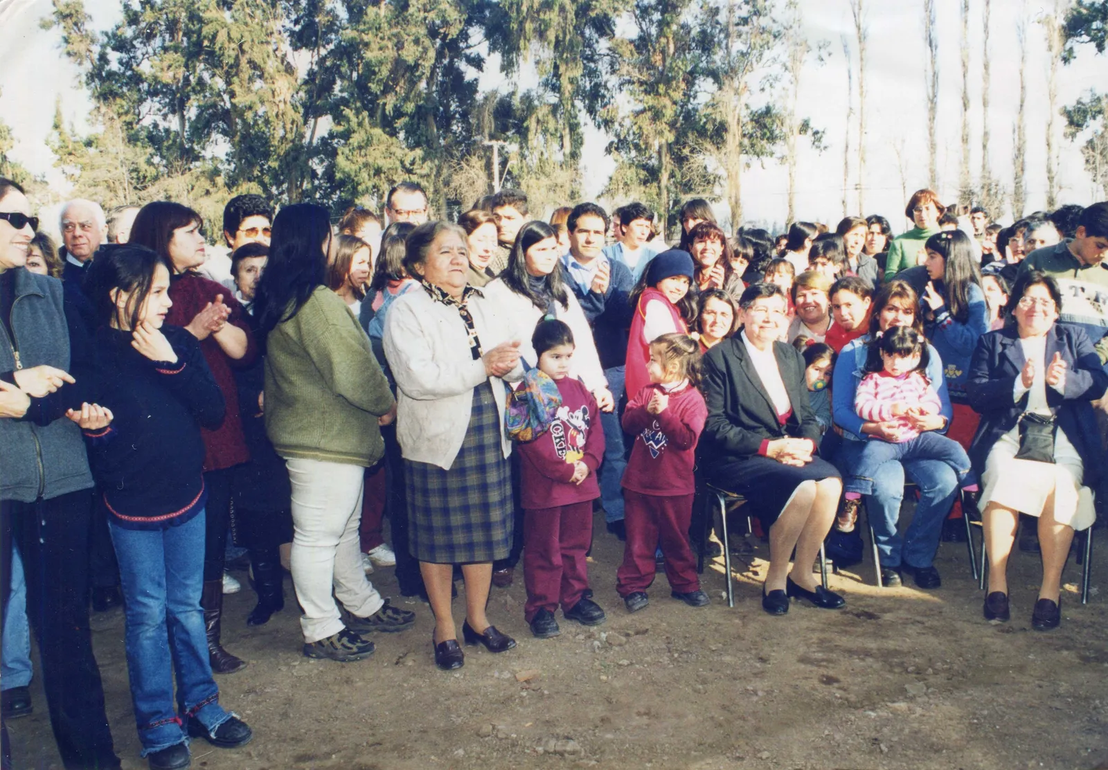 Reunión de la comunidad, Quilicura, 1998