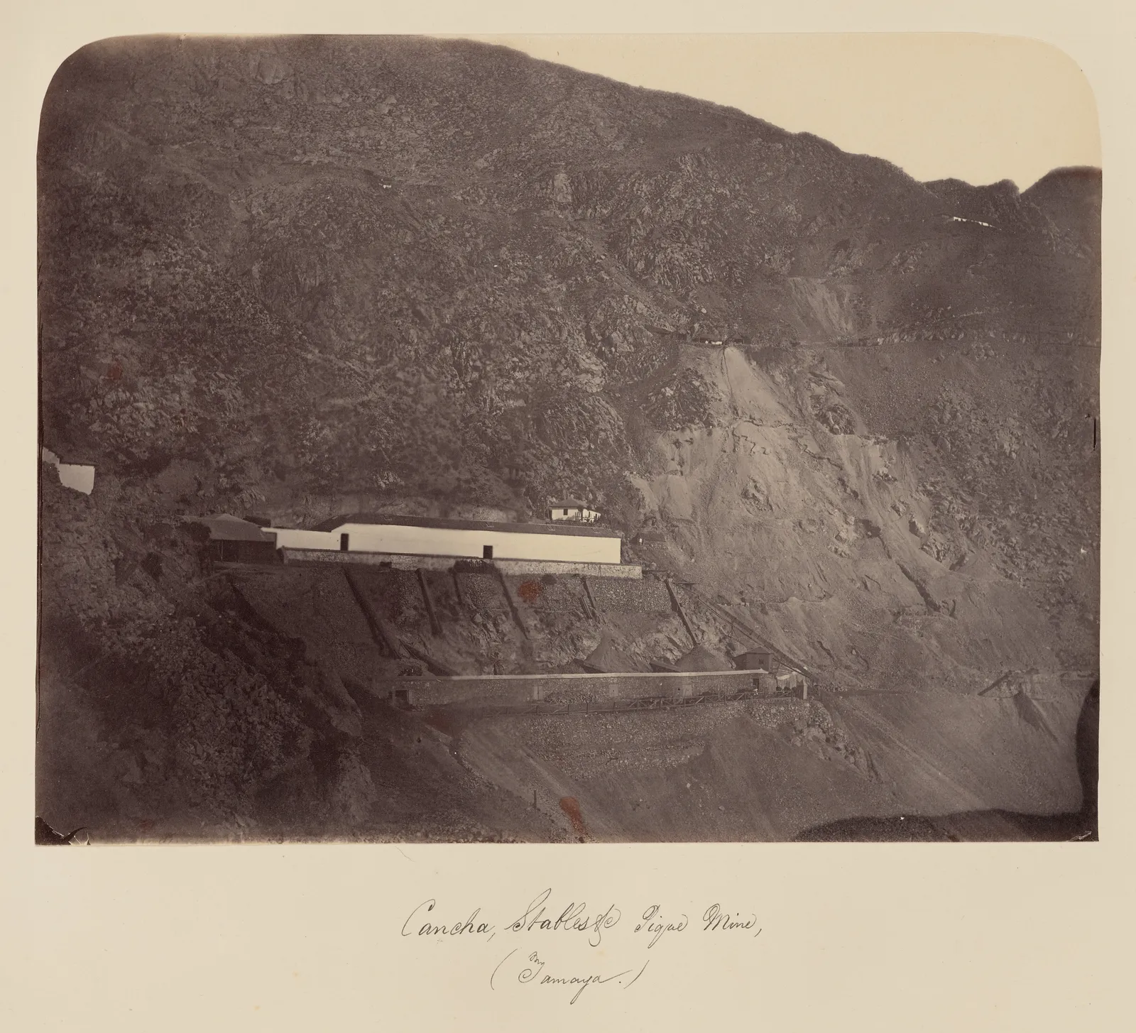 Pique minero de Tamaya, Región de Coquimbo, 1860