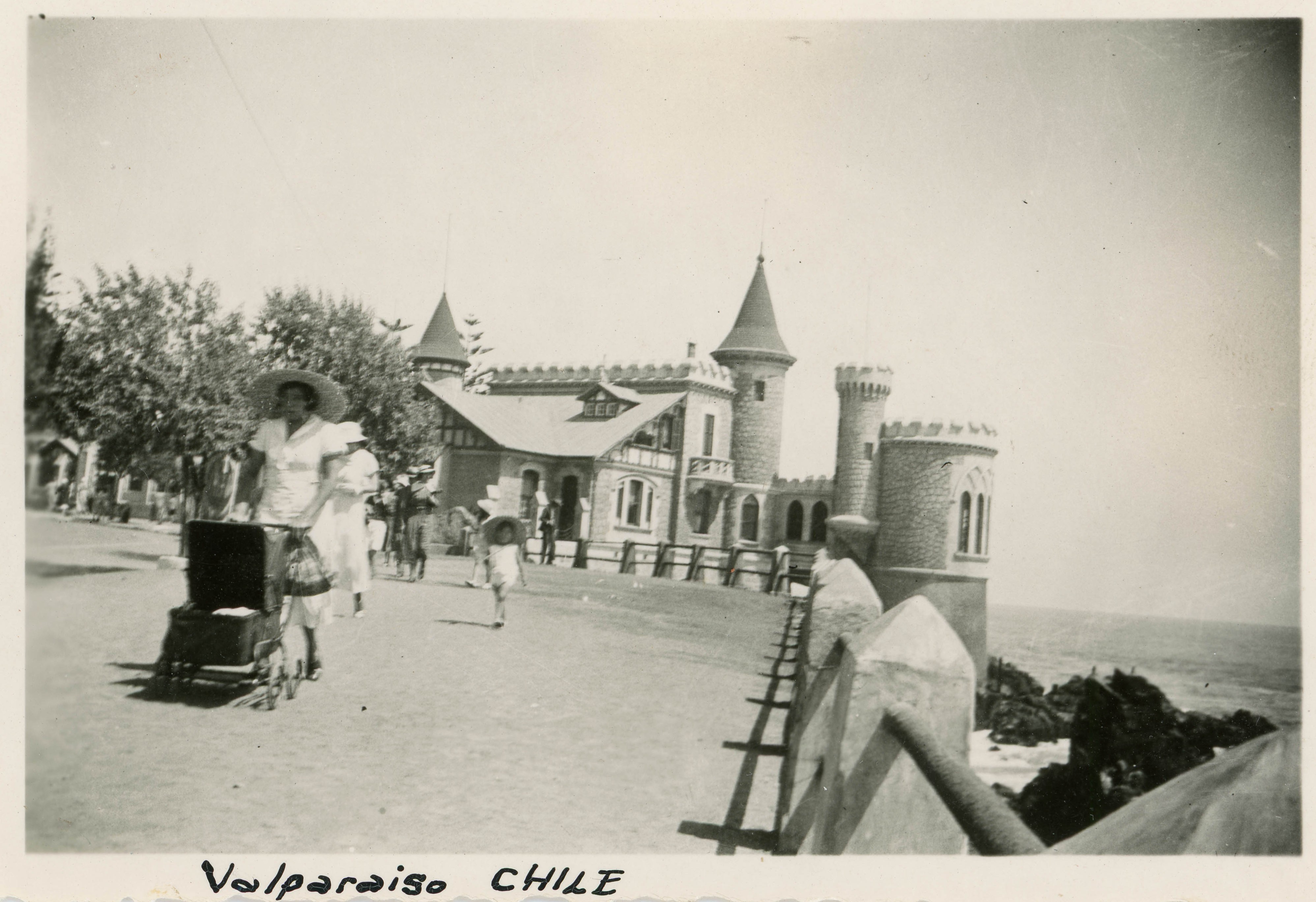 Castillo Wulff, Viña del Mar, ca. 1930