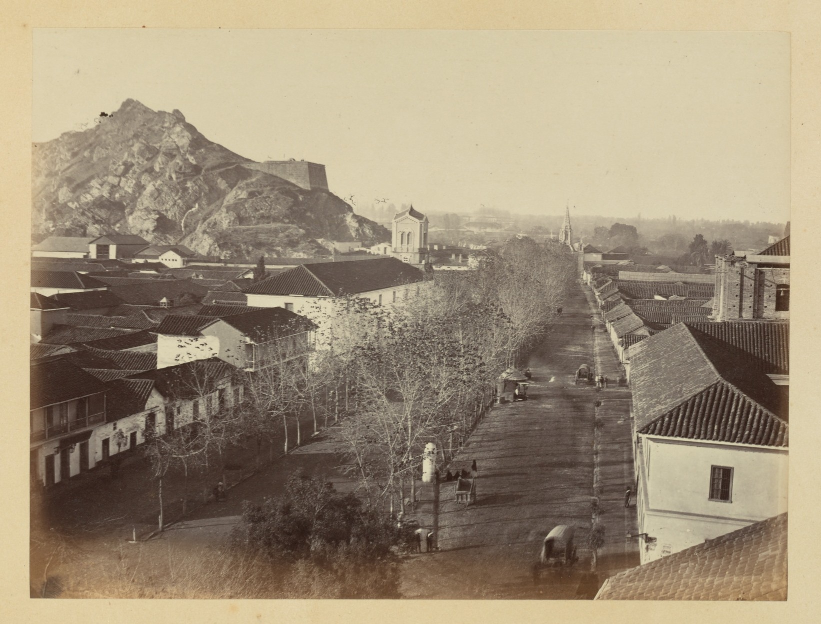 Alameda de Santiago, 1868